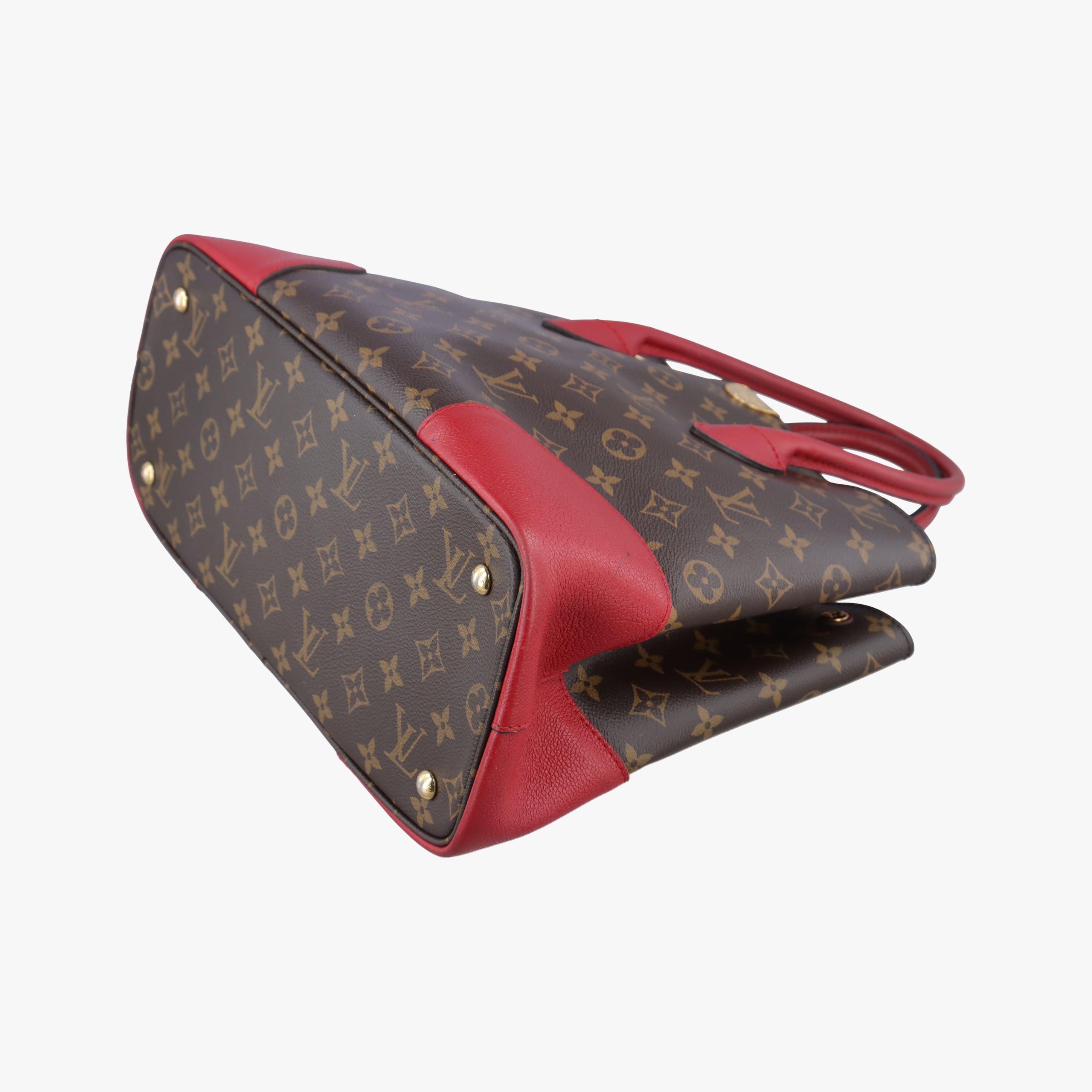 FLANDRIN Brown×CERISE Monogram Canvas×calf leather M41596 DU2177フランドリン モノグラム/ブラウン×スリーズ モノグラムキャンバス×カーフレザー M41596 DU2177