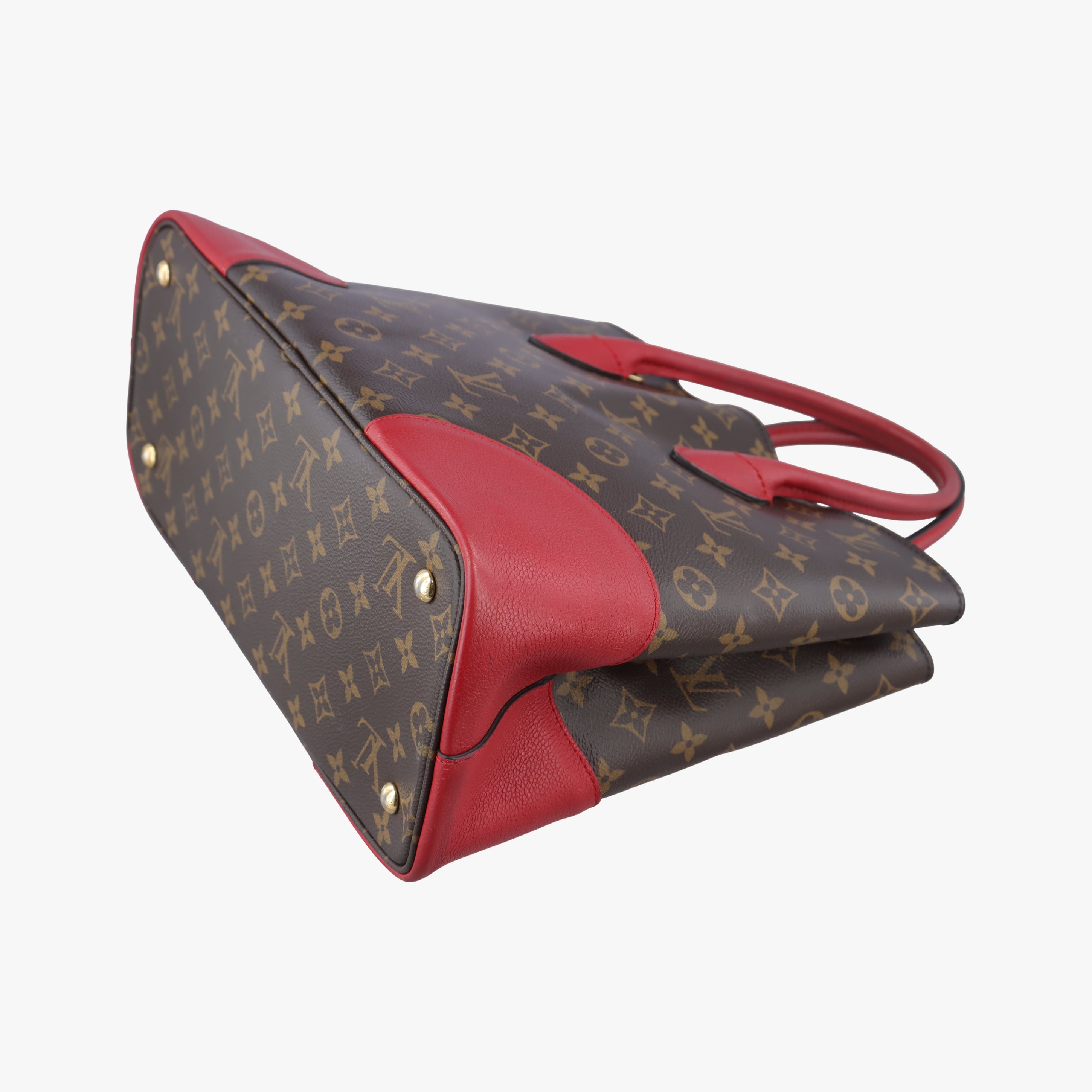 FLANDRIN Brown×CERISE Monogram Canvas×calf leather M41596 DU2177フランドリン モノグラム/ブラウン×スリーズ モノグラムキャンバス×カーフレザー M41596 DU2177