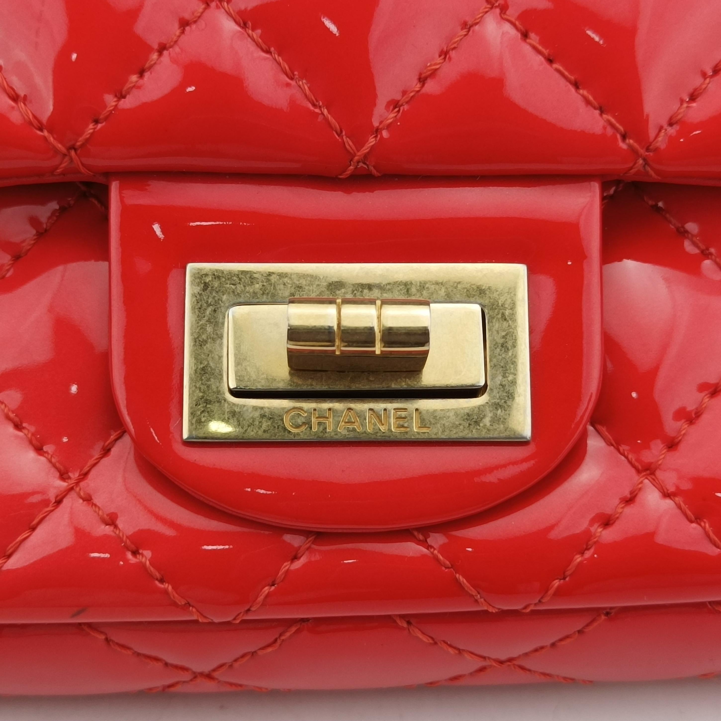 2.55 Matelasse Red Patent A38198 120104842.55 マトラッセ レッド パテント A38198 12010484