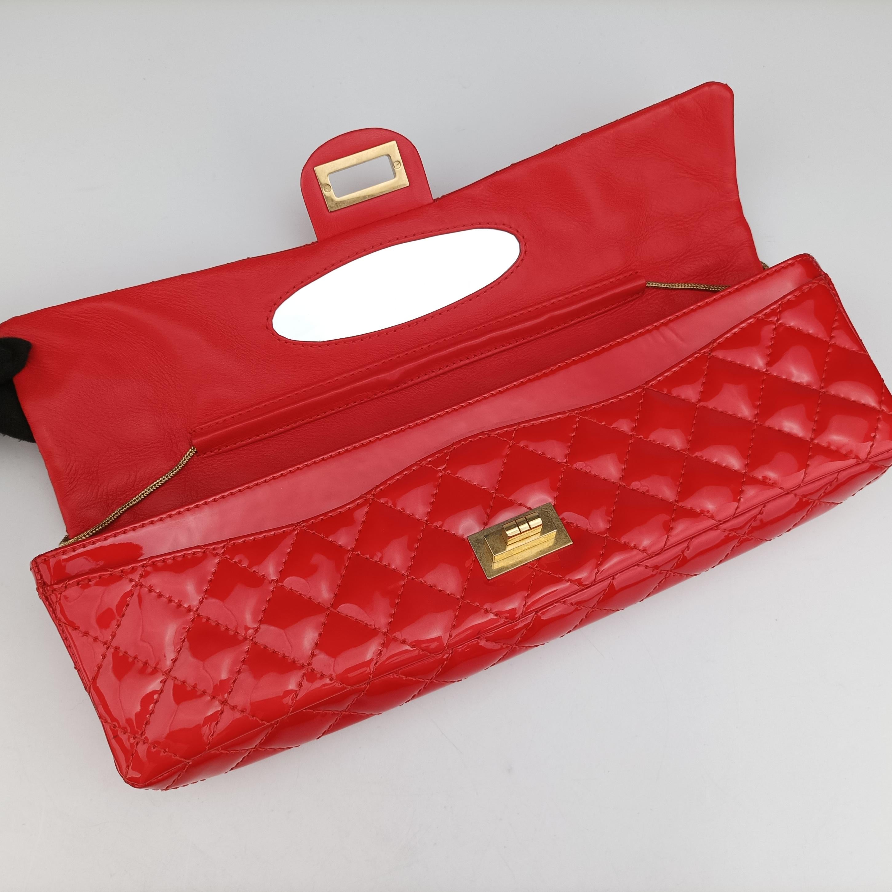 2.55 Matelasse Red Patent A38198 120104842.55 マトラッセ レッド パテント A38198 12010484