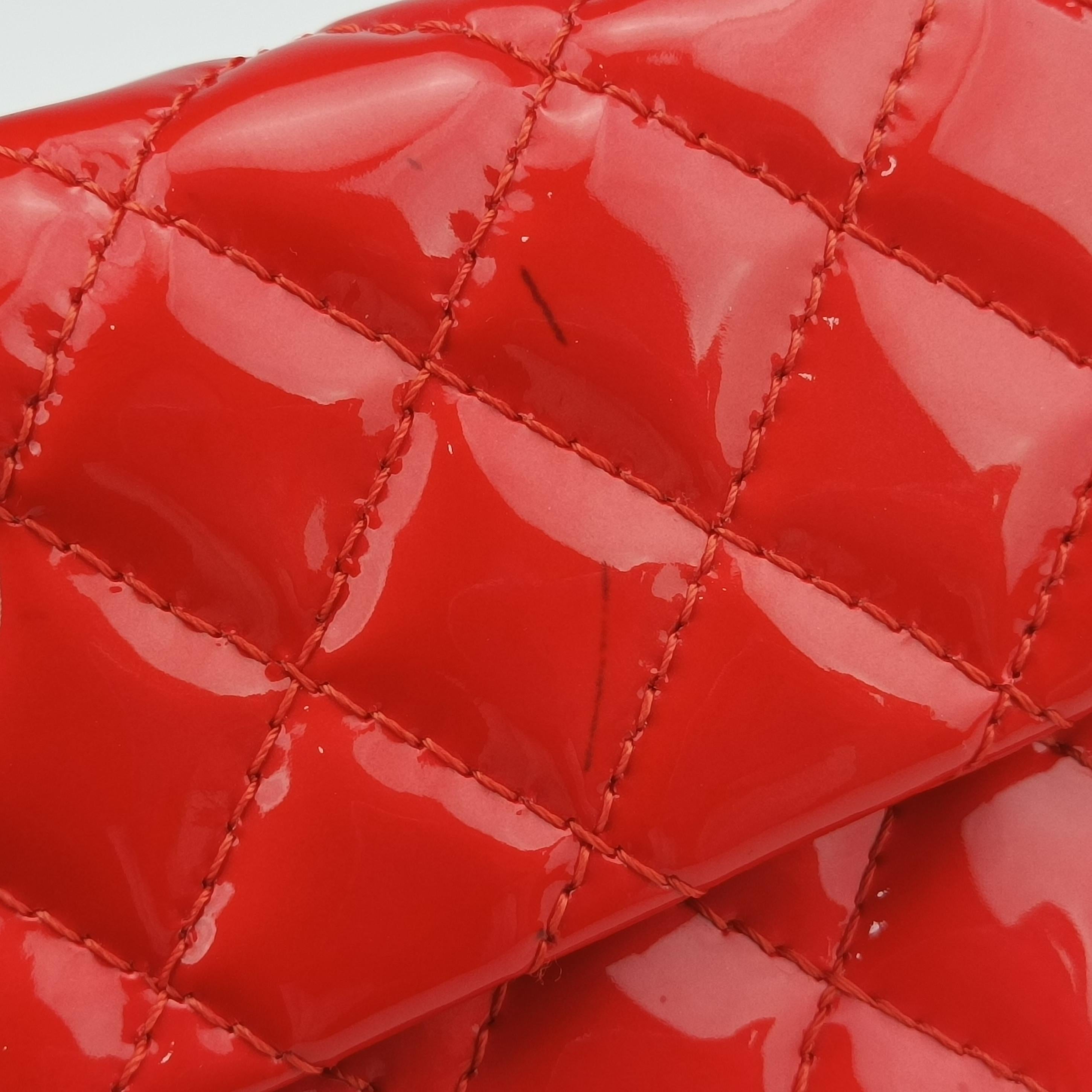 2.55 Matelasse Red Patent A38198 120104842.55 マトラッセ レッド パテント A38198 12010484