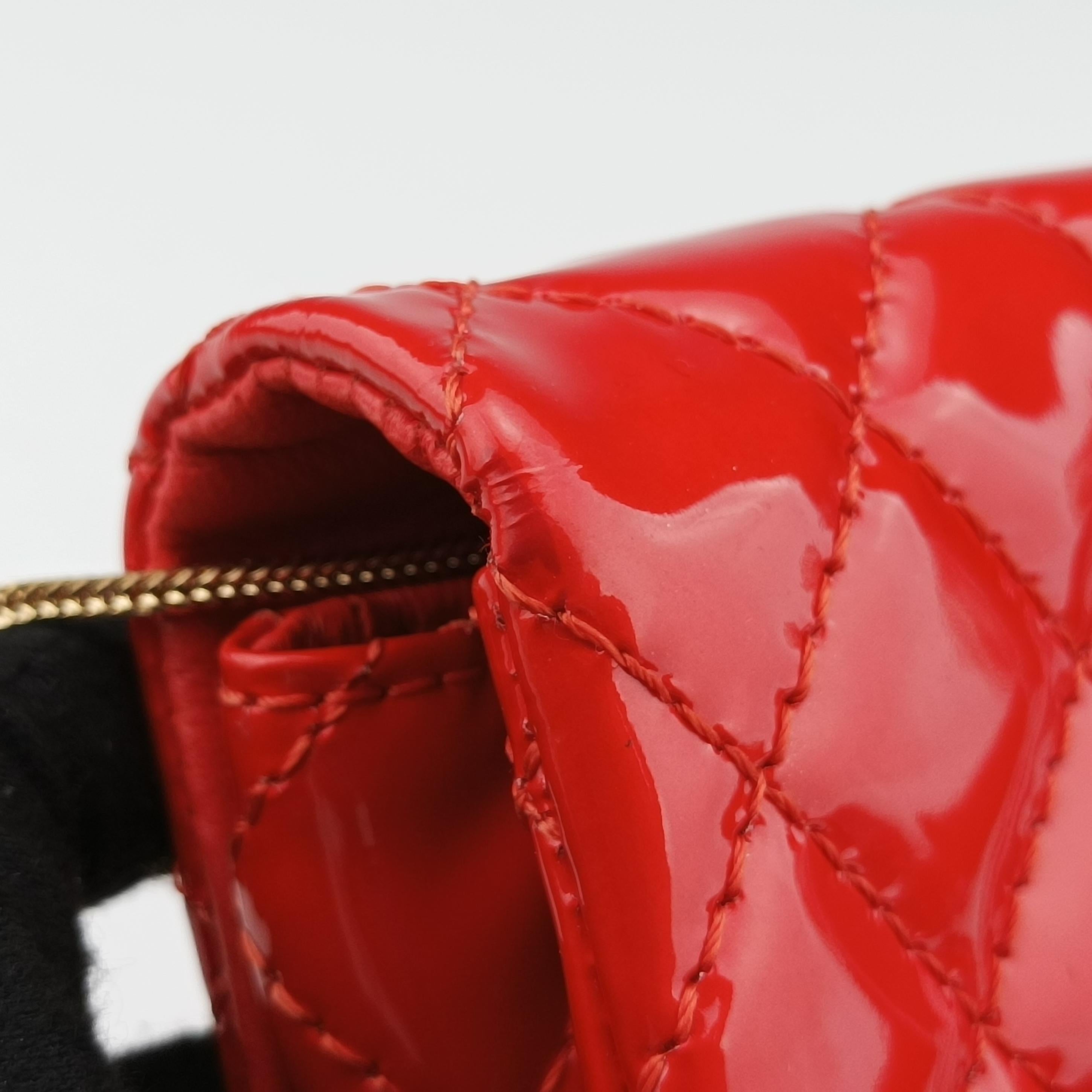 2.55 Matelasse Red Patent A38198 120104842.55 マトラッセ レッド パテント A38198 12010484