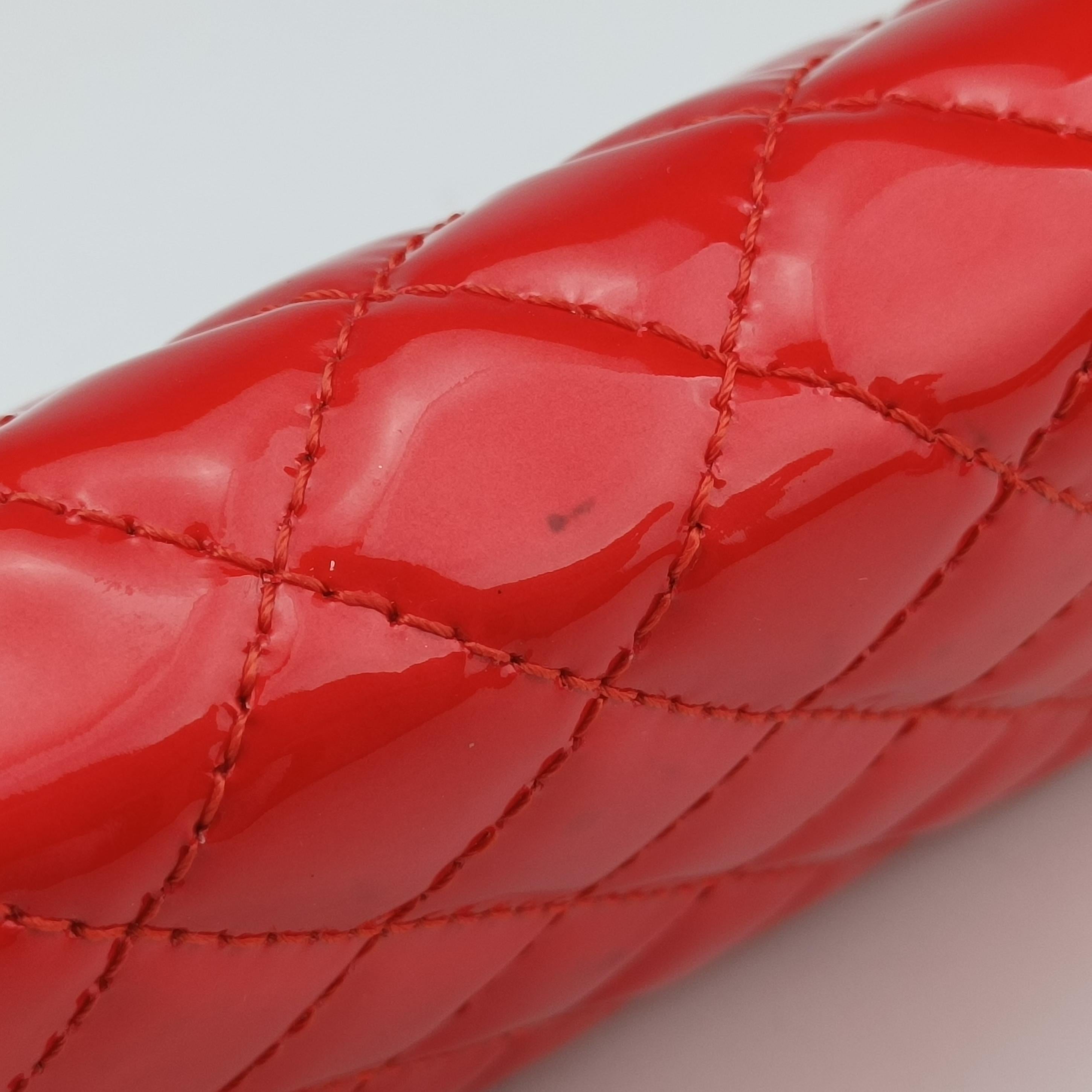 2.55 Matelasse Red Patent A38198 120104842.55 マトラッセ レッド パテント A38198 12010484