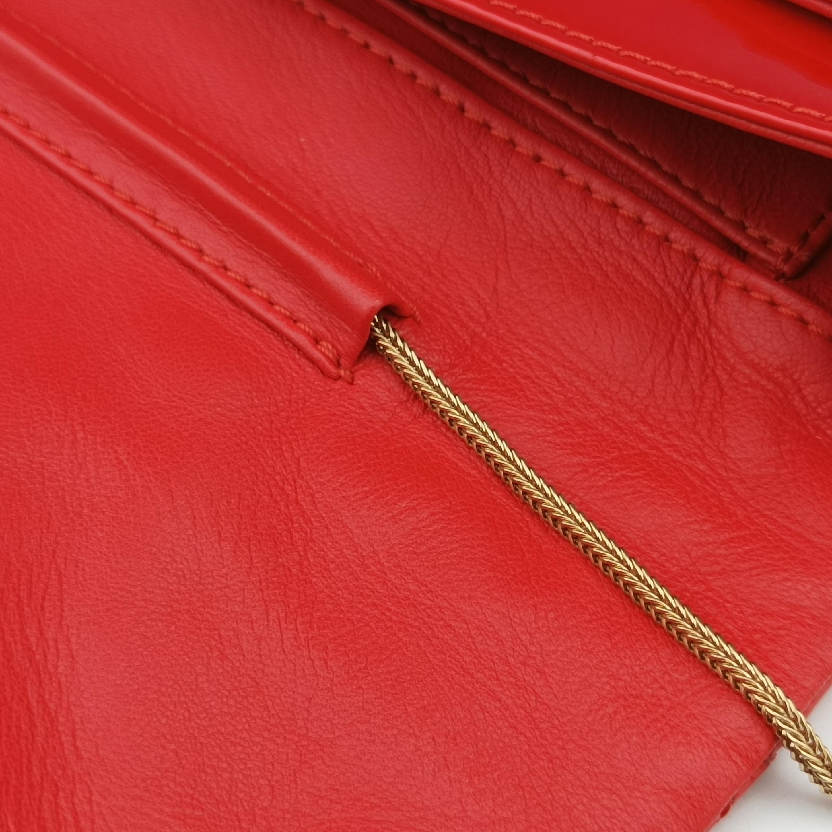 2.55 Matelasse Red Patent A38198 120104842.55 マトラッセ レッド パテント A38198 12010484