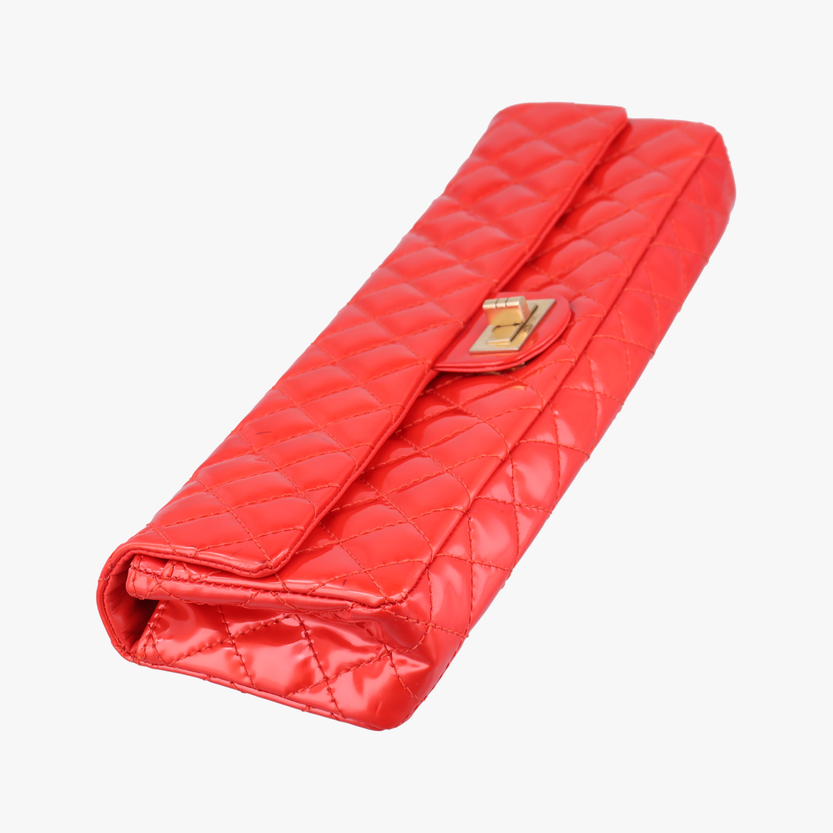 2.55 Matelasse Red Patent A38198 120104842.55 マトラッセ レッド パテント A38198 12010484