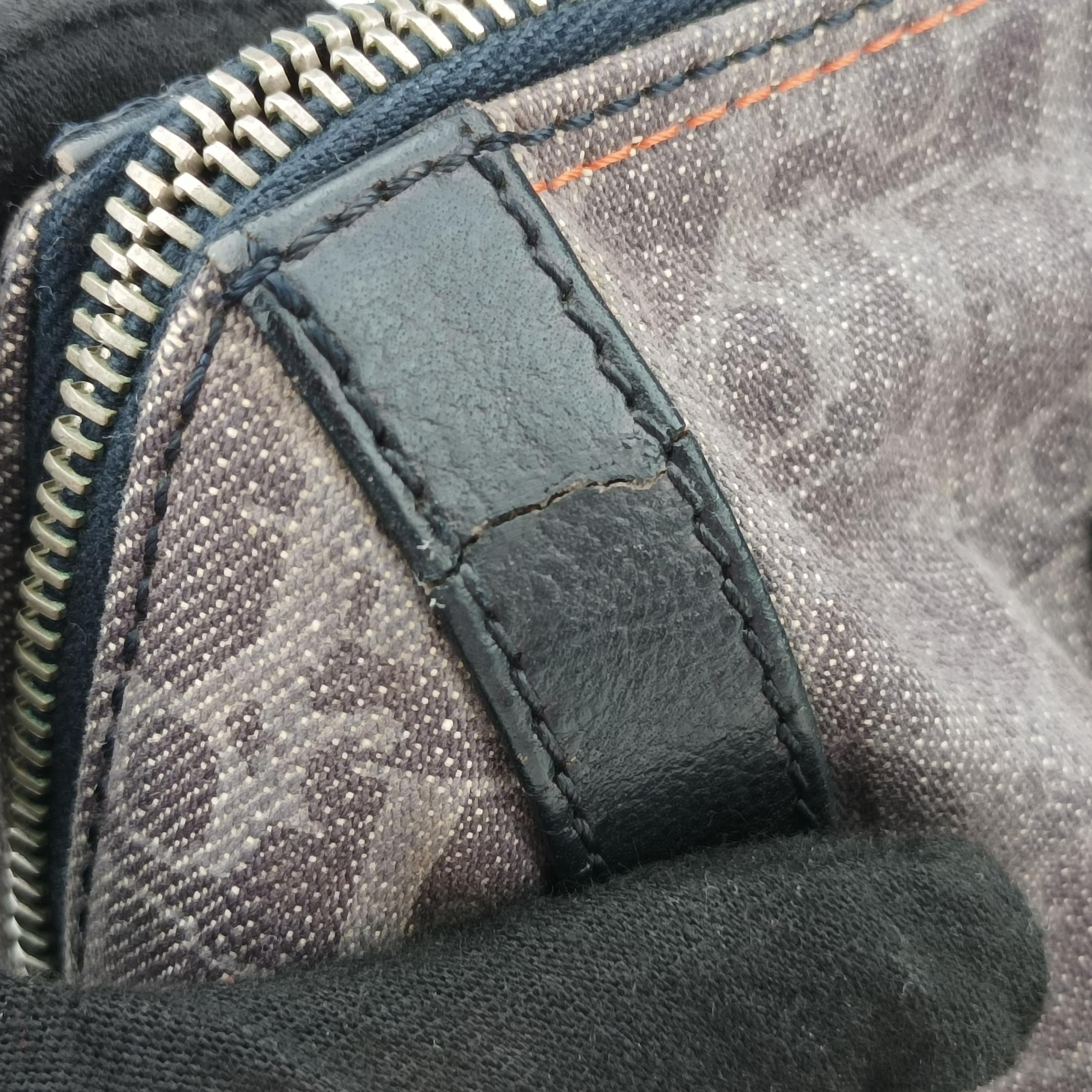 Trotter Grey×Multicolour canvas 02-BO-1005トロッター グレー×マルチカラー キャンバス 02-BO-1005