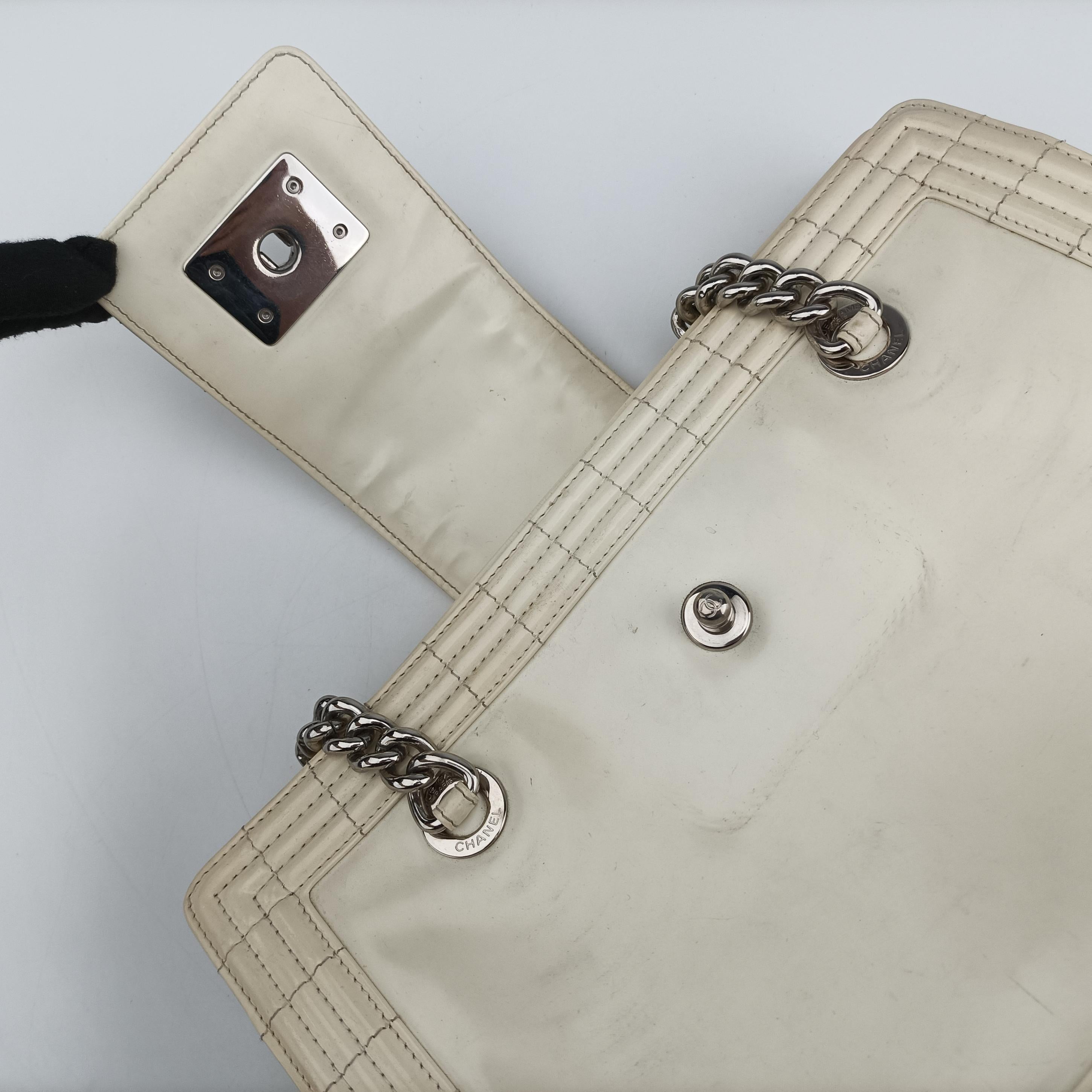 Jetsetter Boy Shopping Tote White Patent A67020 16196747ジェットセッター ボーイ ショッピング トート ホワイト パテント A67020 16196747