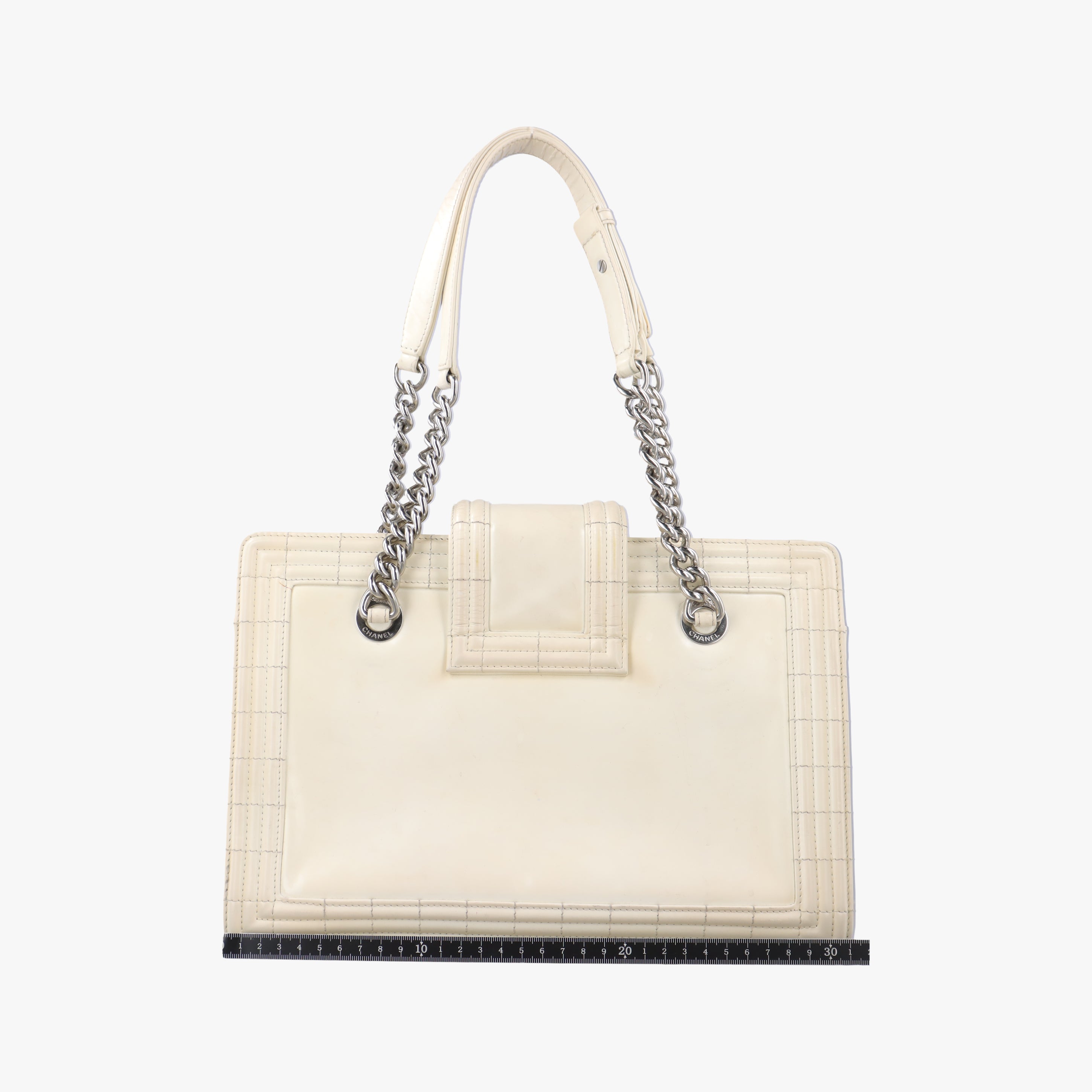 Jetsetter Boy Shopping Tote White Patent A67020 16196747ジェットセッター ボーイ ショッピング トート ホワイト パテント A67020 16196747