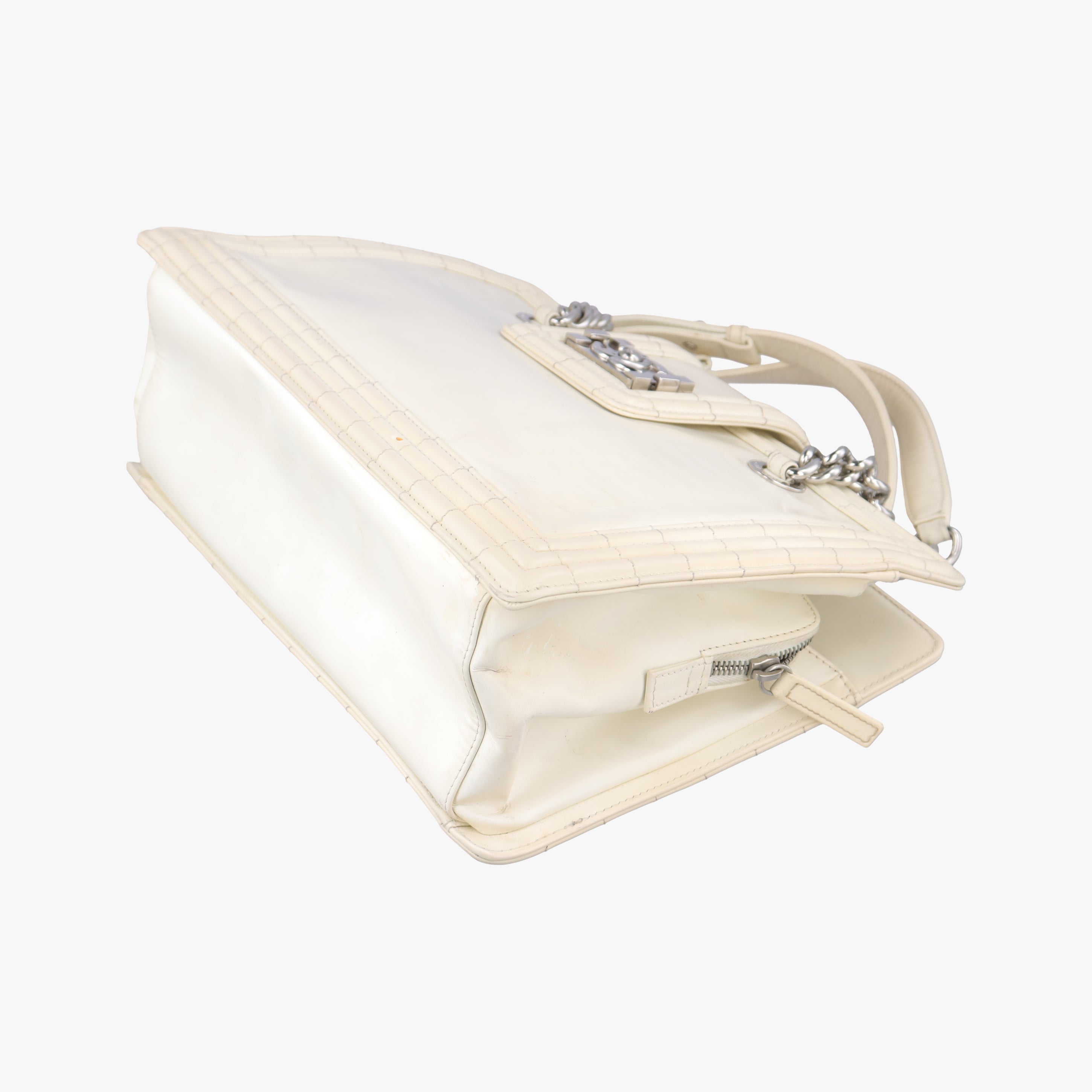 Jetsetter Boy Shopping Tote White Patent A67020 16196747ジェットセッター ボーイ ショッピング トート ホワイト パテント A67020 16196747