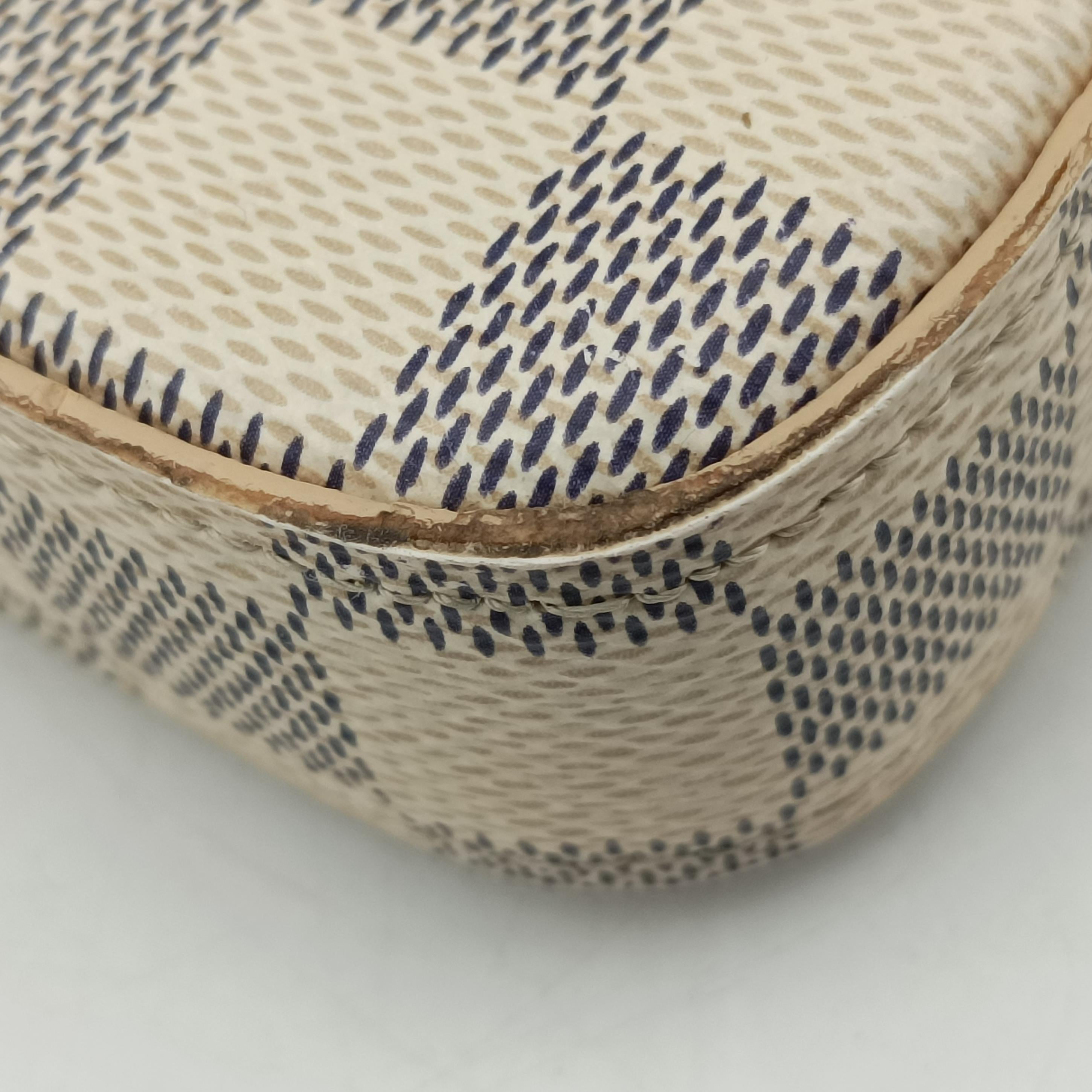 Pochette FeLICIE Azur Damier Canvas N63106 MI2118ポシェットフェリシー アズール ダミエキャンバス N63106 MI2118