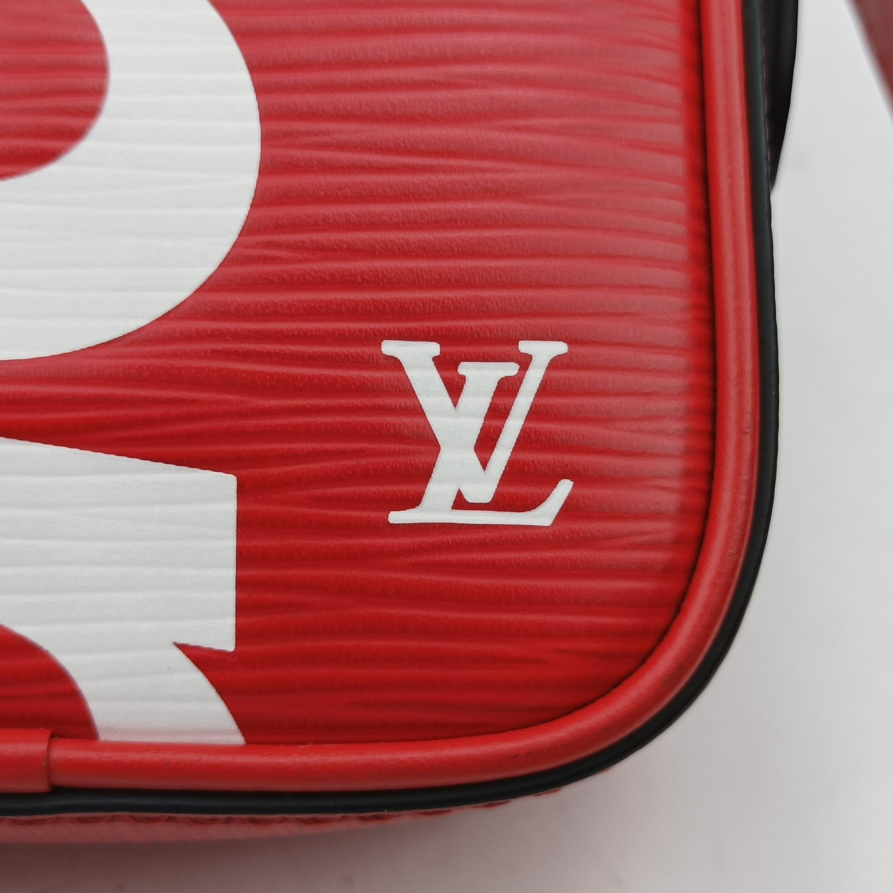 Danube PPM Supreme Collaboration ROUGE×white Epi M53434 FO2117ダヌーブPPM シュプリームコラボ ルージュ×ホワイト エピ M53434 FO2117