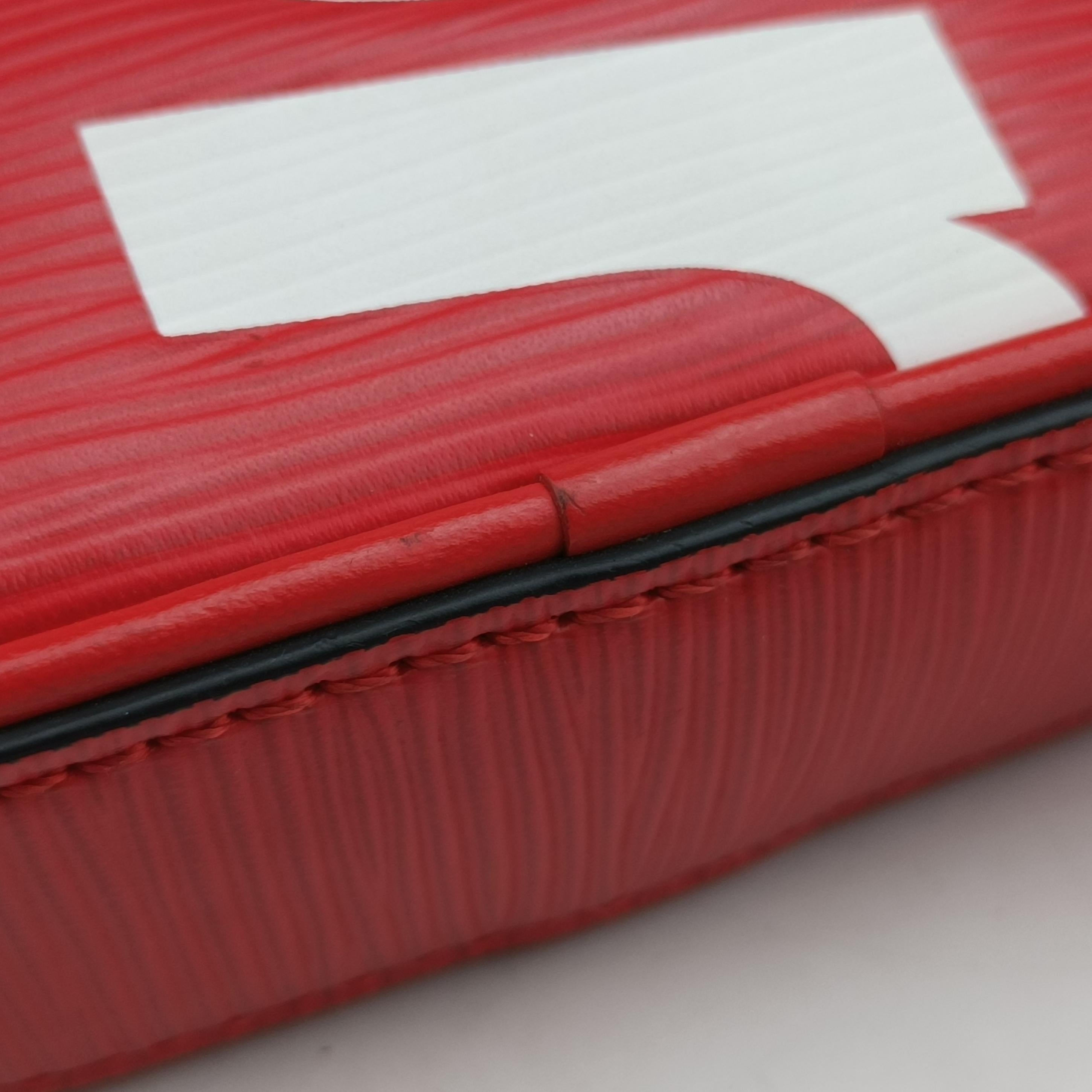 Danube PPM Supreme Collaboration ROUGE×white Epi M53434 FO2117ダヌーブPPM シュプリームコラボ ルージュ×ホワイト エピ M53434 FO2117