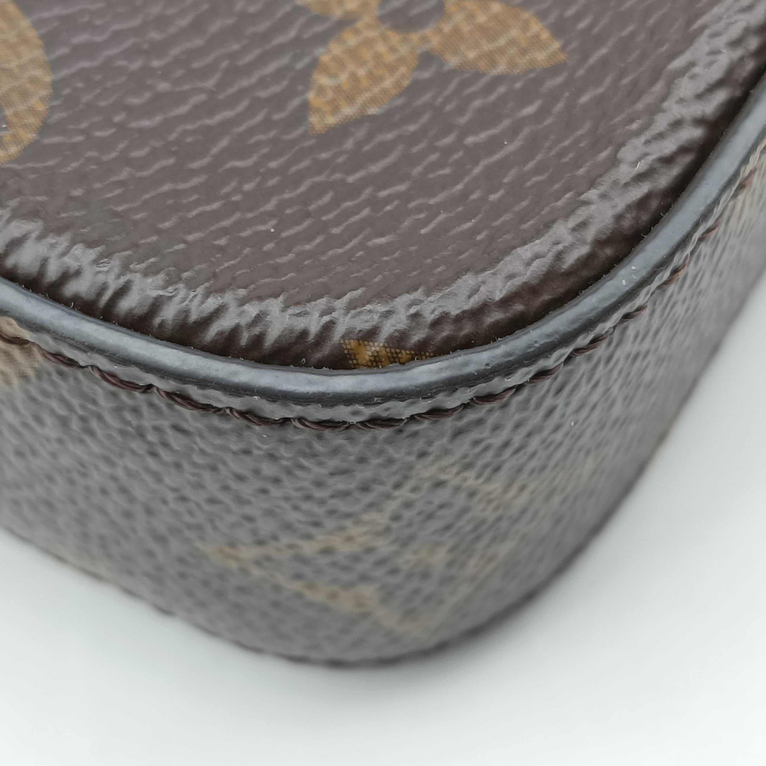 Multi Pochette FeLICIE Brown×beige Monogram Canvas M80091 IC Chip ミュルティ ポシェット フェリシー モノグラム/ブラウン×ベージュ モノグラムキャンバス M80091 ICチップ