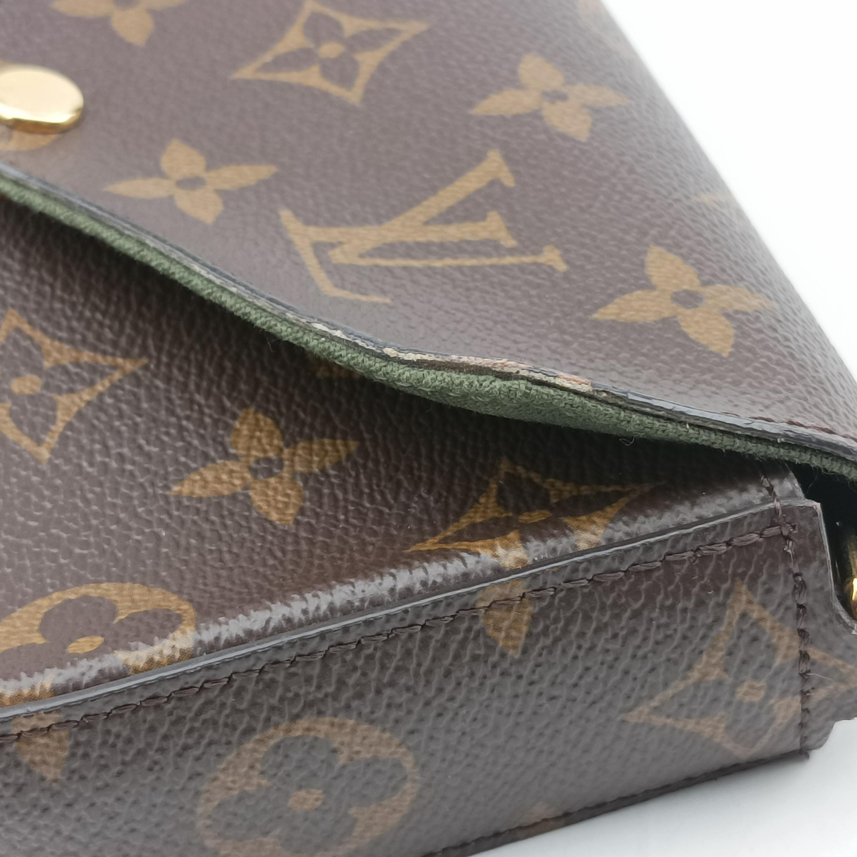 Multi Pochette FeLICIE Brown×beige Monogram Canvas M80091 IC Chip ミュルティ ポシェット フェリシー モノグラム/ブラウン×ベージュ モノグラムキャンバス M80091 ICチップ