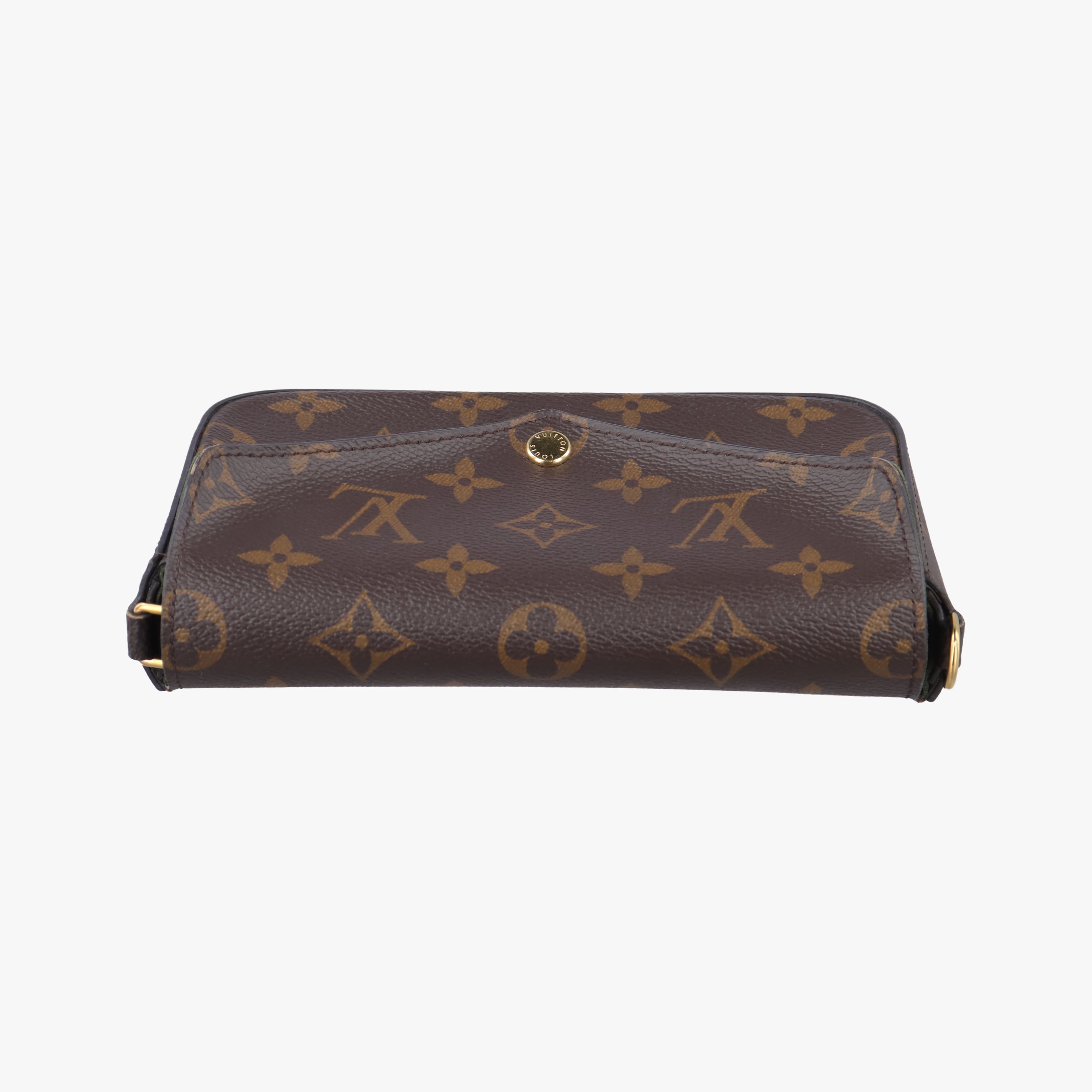 Multi Pochette FeLICIE Brown×beige Monogram Canvas M80091 IC Chip ミュルティ ポシェット フェリシー モノグラム/ブラウン×ベージュ モノグラムキャンバス M80091 ICチップ