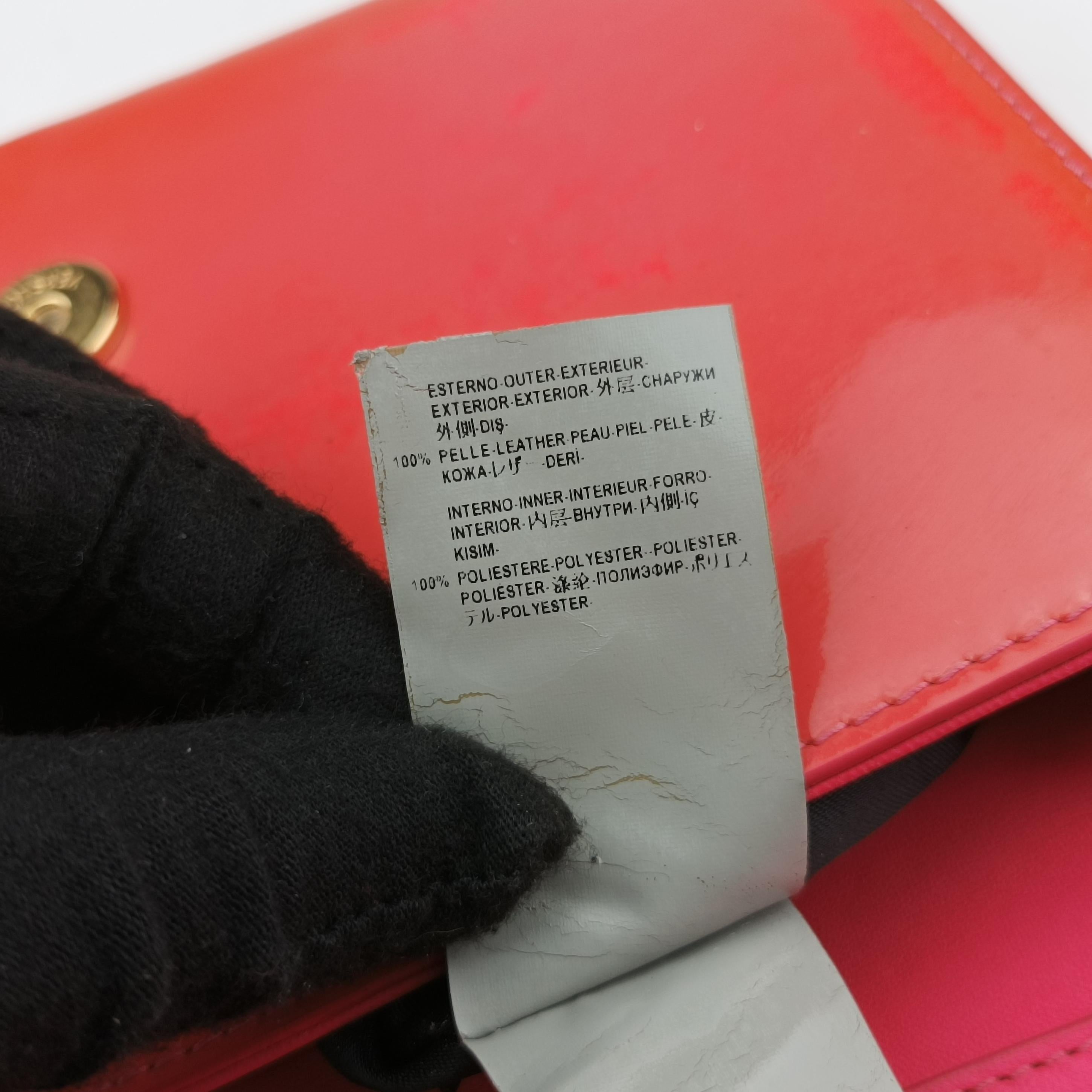 La Medusa Orange patent CLG731347179276ラ メデューサ オレンジ パテント CLG731347179276