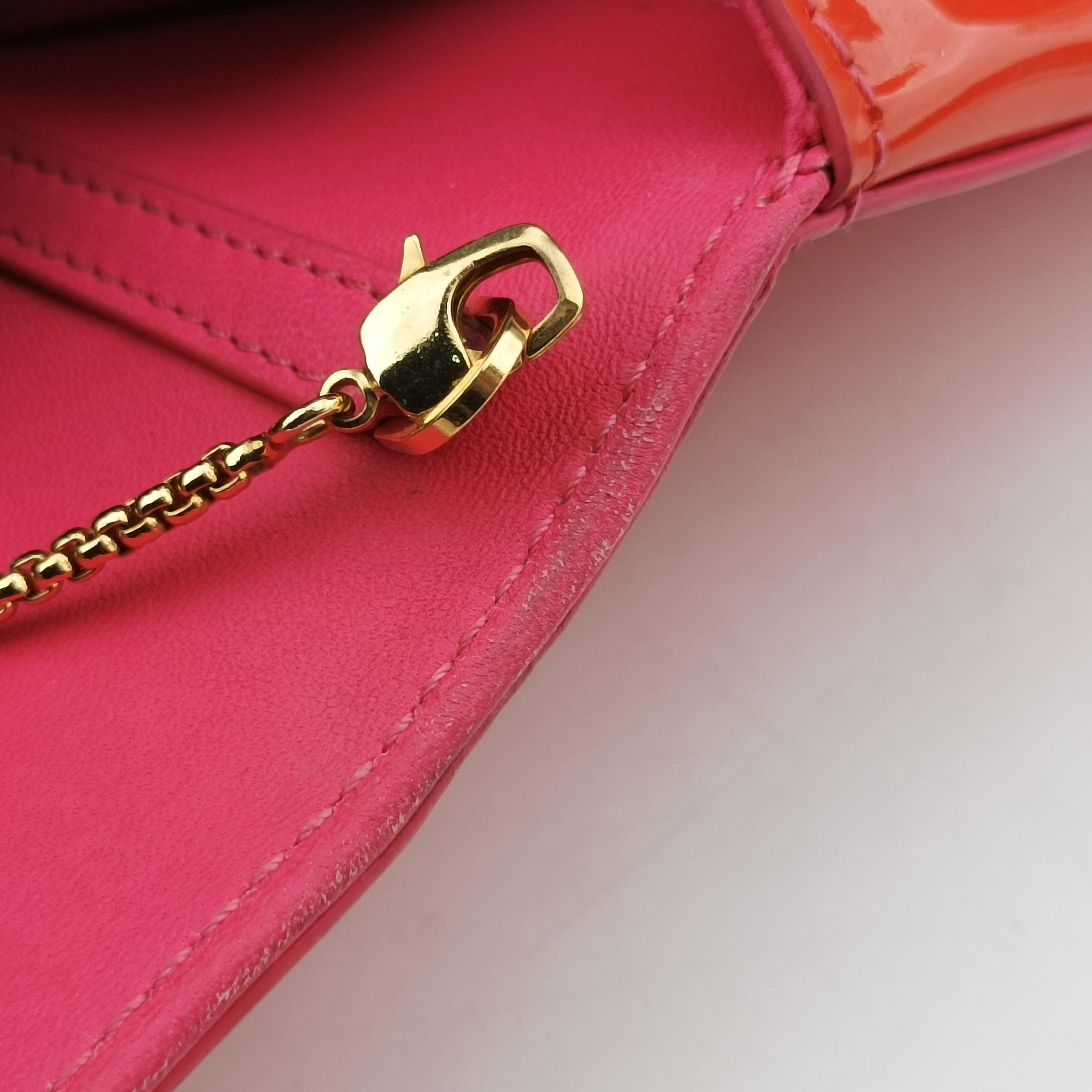 La Medusa Orange patent CLG731347179276ラ メデューサ オレンジ パテント CLG731347179276