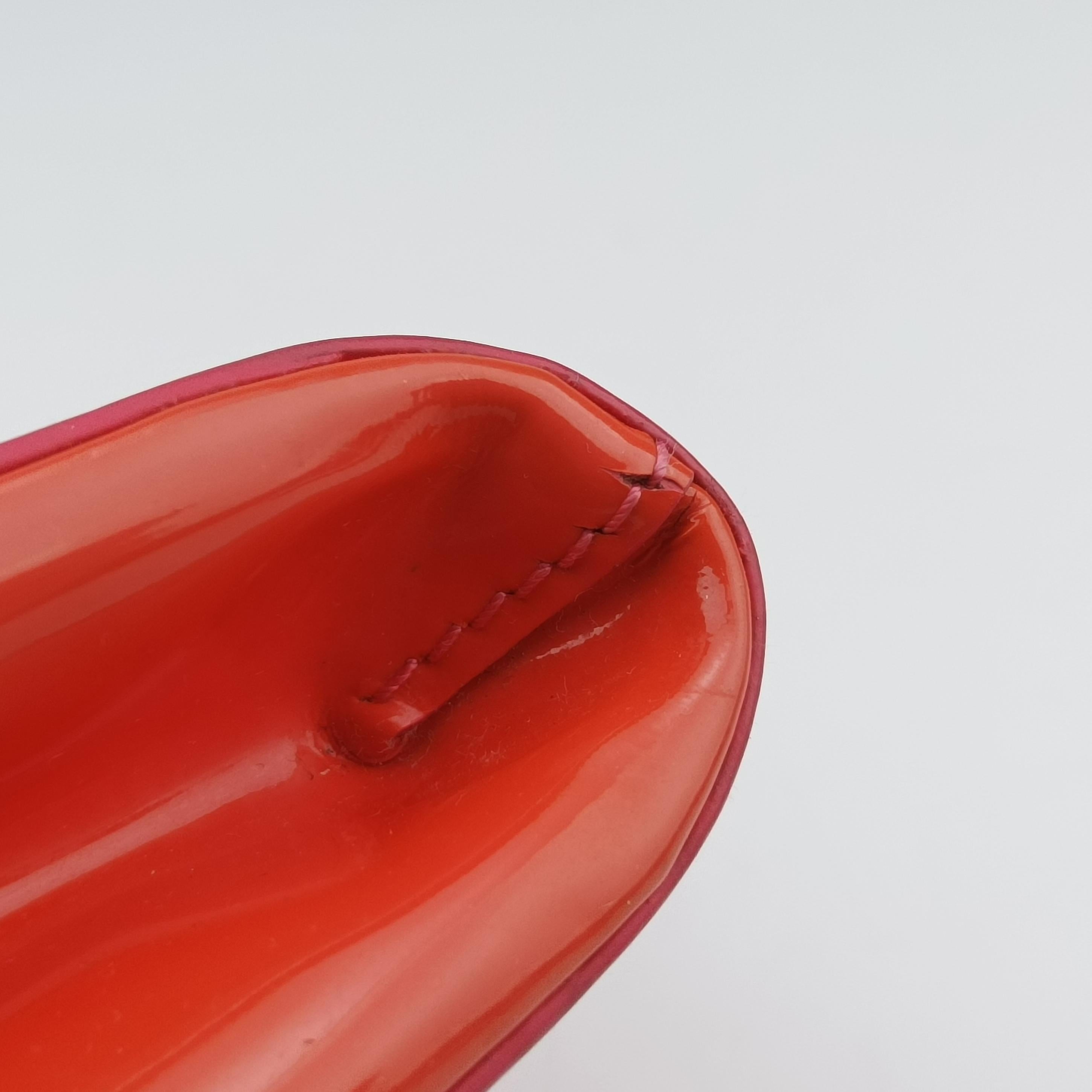 La Medusa Orange patent CLG731347179276ラ メデューサ オレンジ パテント CLG731347179276