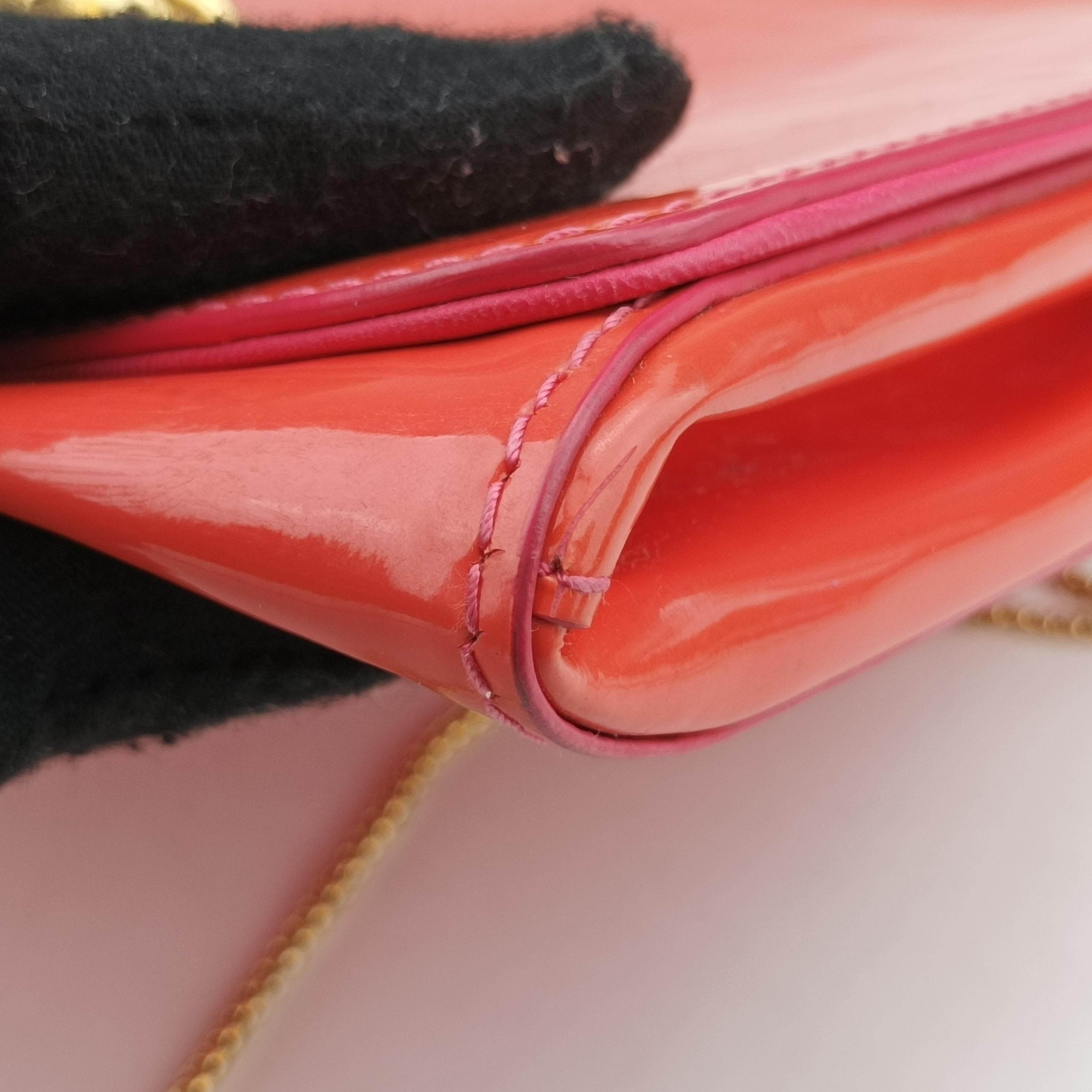 La Medusa Orange patent CLG731347179276ラ メデューサ オレンジ パテント CLG731347179276