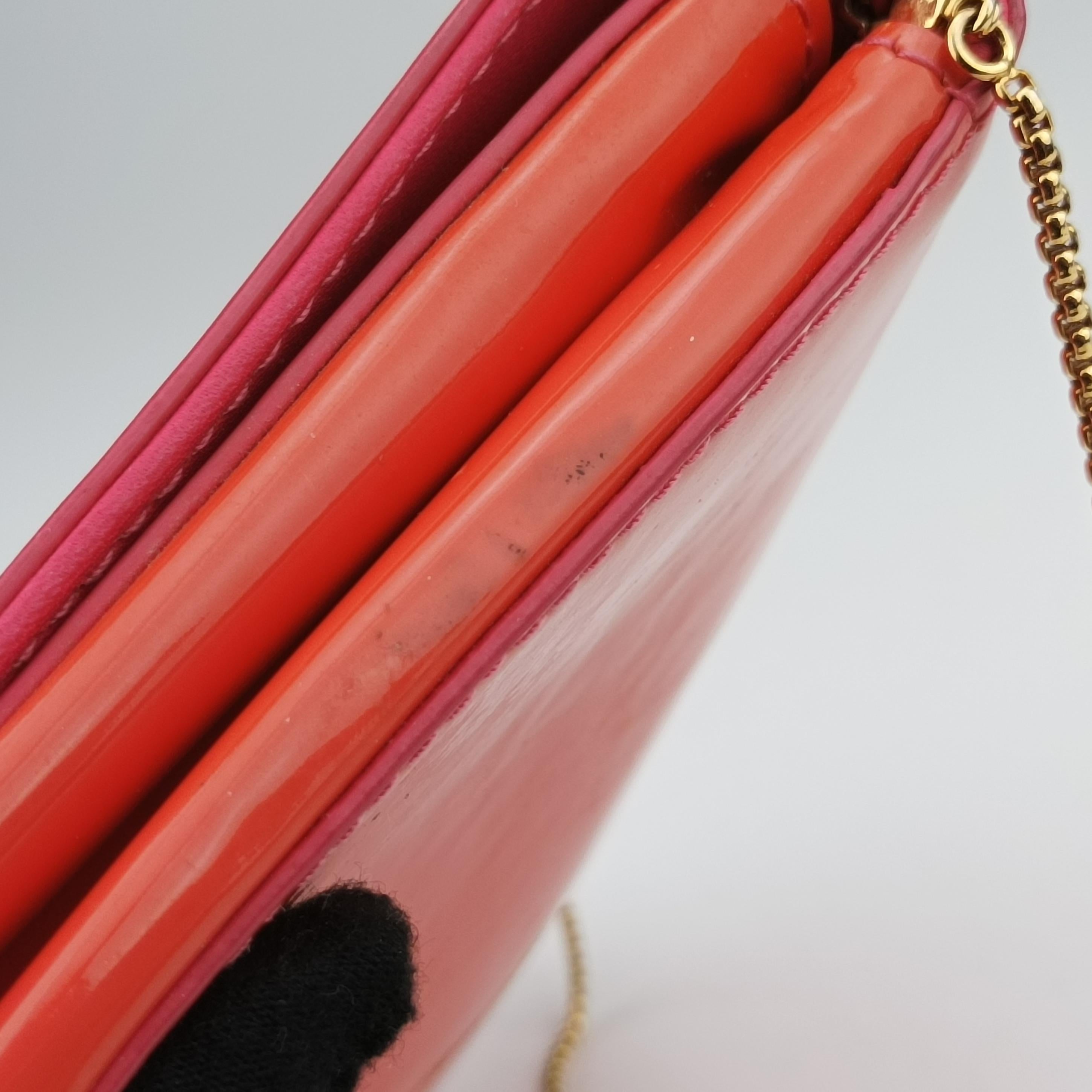 La Medusa Orange patent CLG731347179276ラ メデューサ オレンジ パテント CLG731347179276