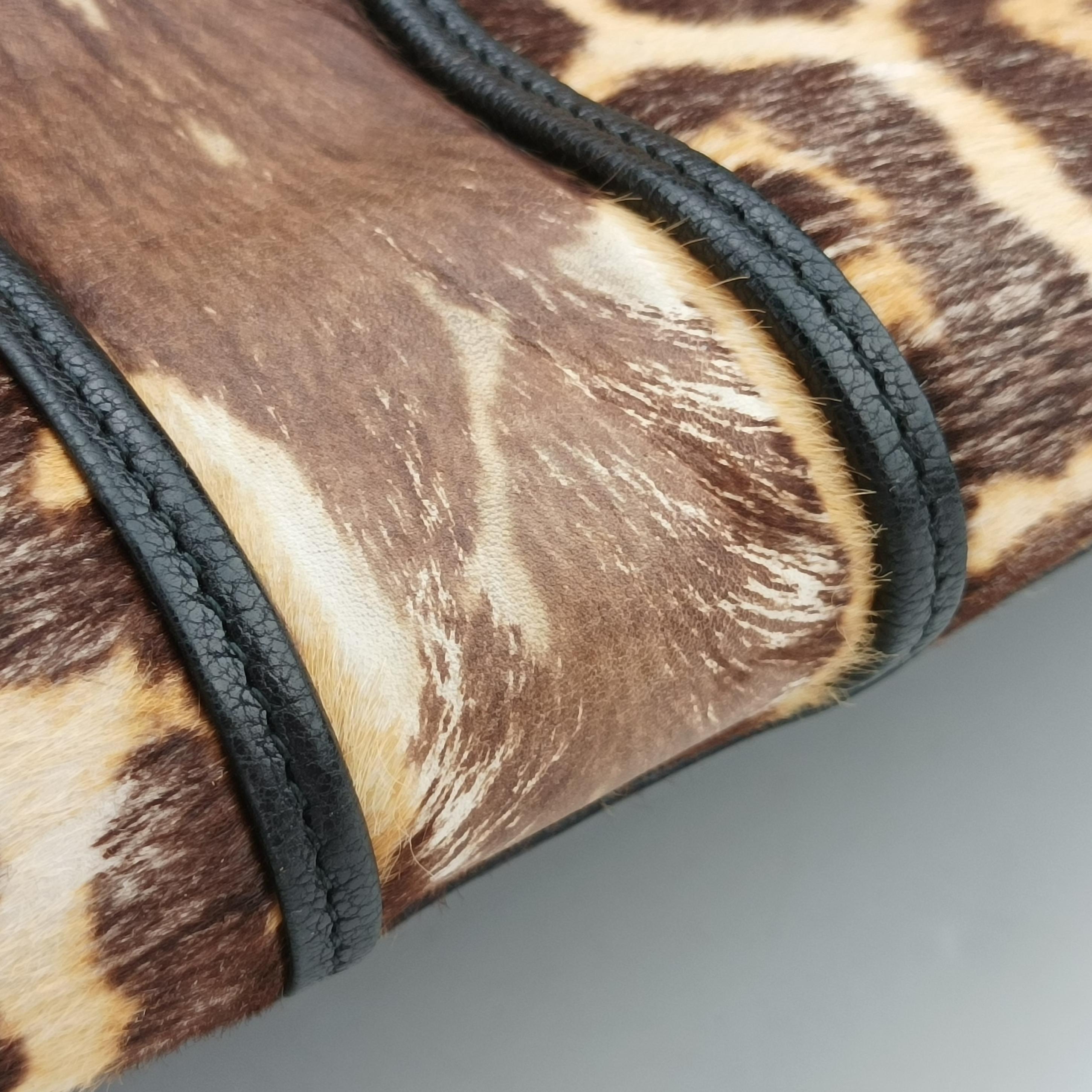 Y LIGNE Petit Cabas Multicolour ponyhair 275091 275091.213317カバス マルチカラー ハラコ 275091 275091.213317