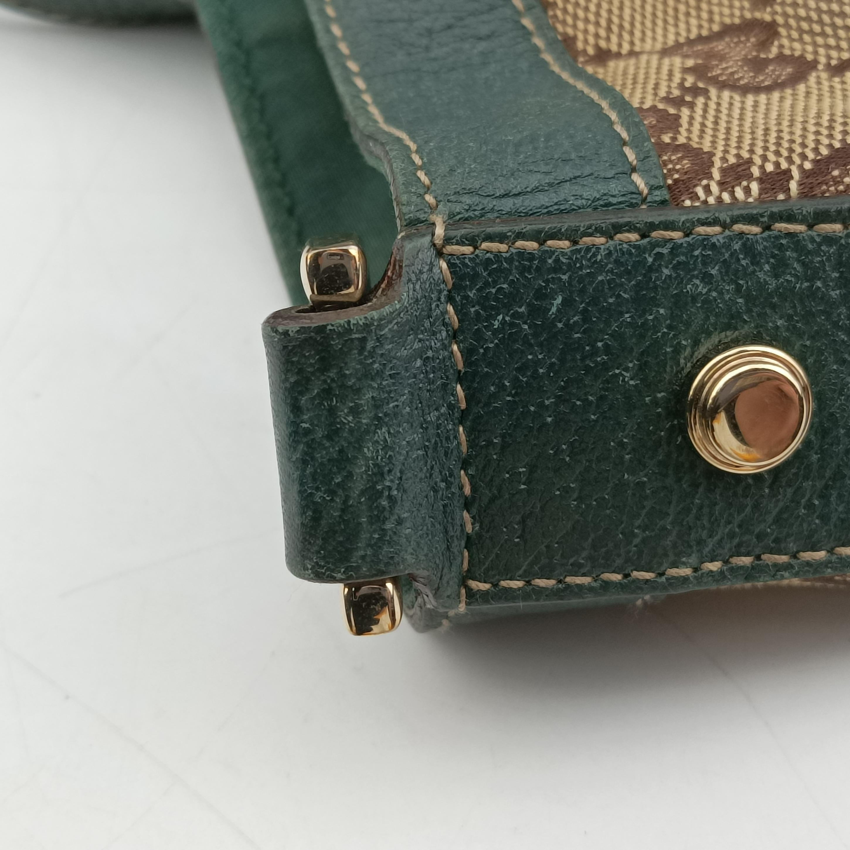 GG Abbey Multicolour canvas×leather 130734 GGアビー マルチカラー キャンバス×レザー 130734