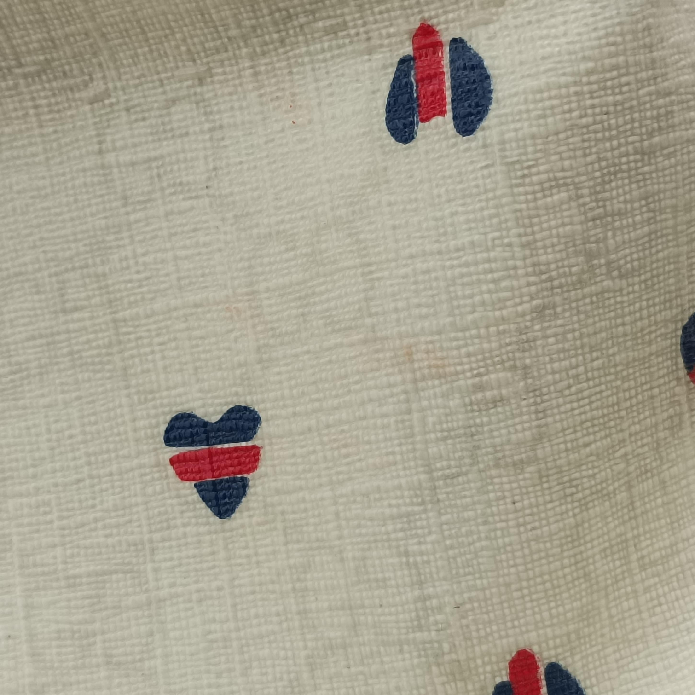 GG Supreme GG Plus heart flower White×red PVC coated canvas 197953 A3540773GGスプリーム GGプラス ハート フラワー ホワイト×レッド PVCコーティングキャンバス 197953 A3540773