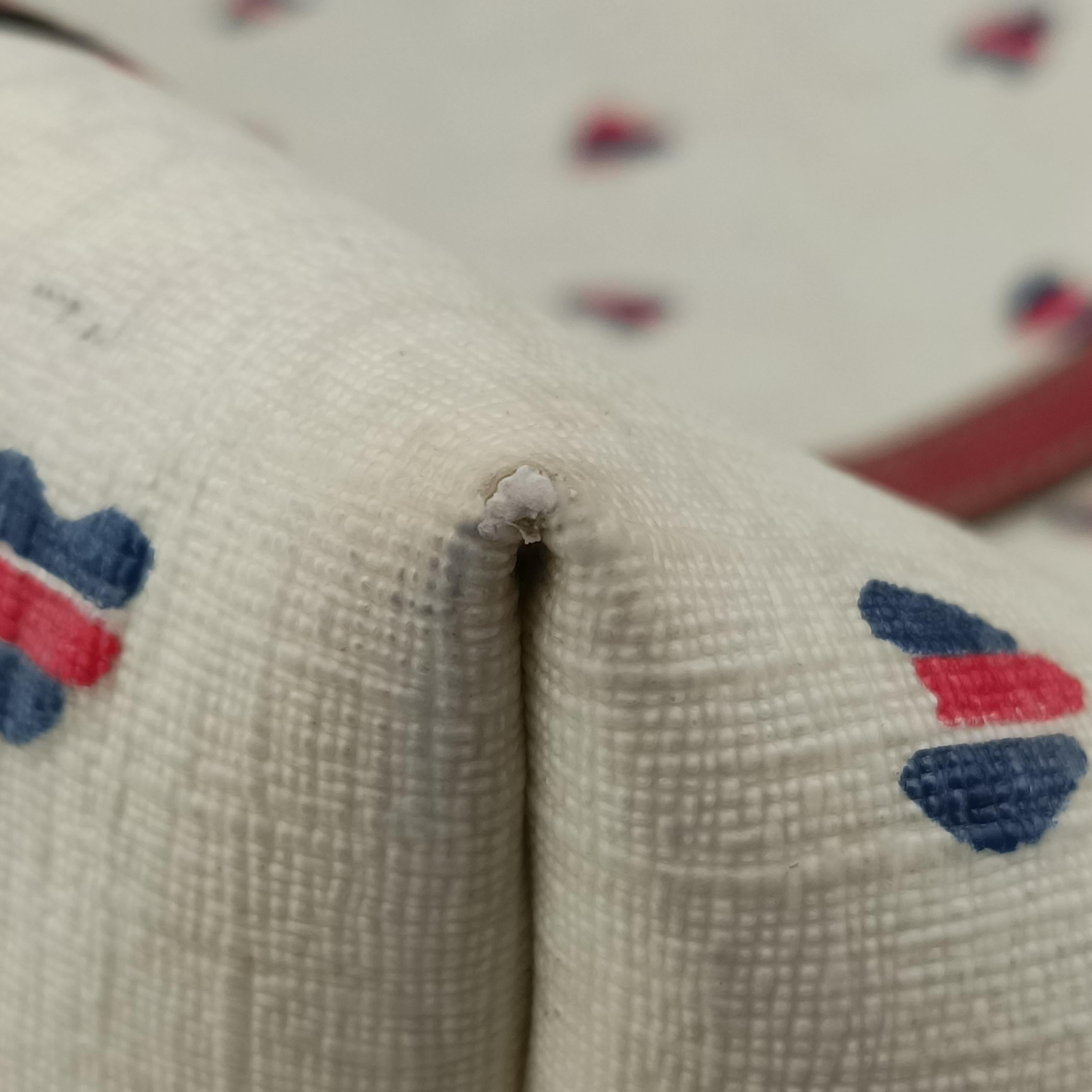 GG Supreme GG Plus heart flower White×red PVC coated canvas 197953 A3540773GGスプリーム GGプラス ハート フラワー ホワイト×レッド PVCコーティングキャンバス 197953 A3540773