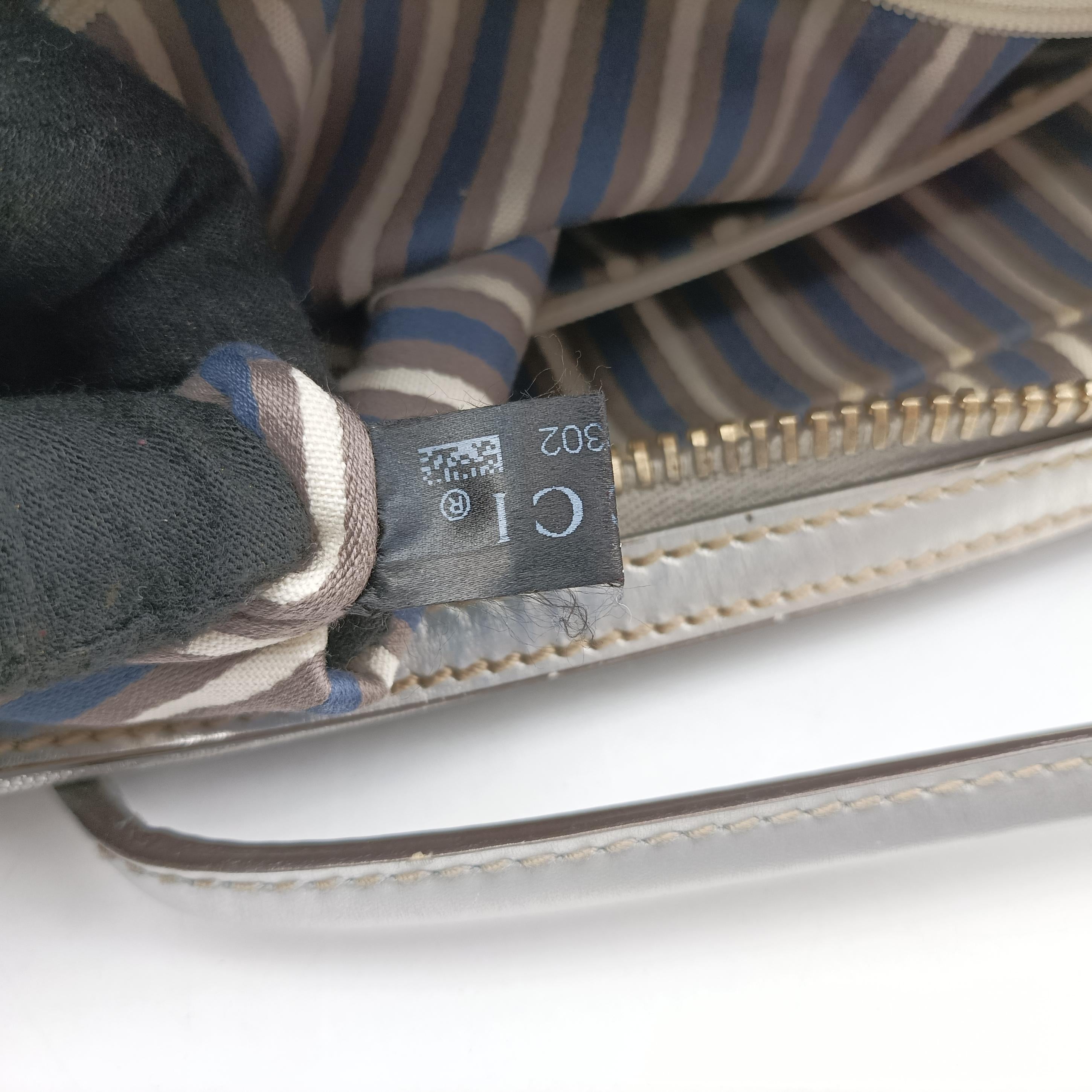 GG New Brit Silver canvas×leather 169971 I1492302GG ニューブリット シルバー キャンバス×レザー 169971 I1492302