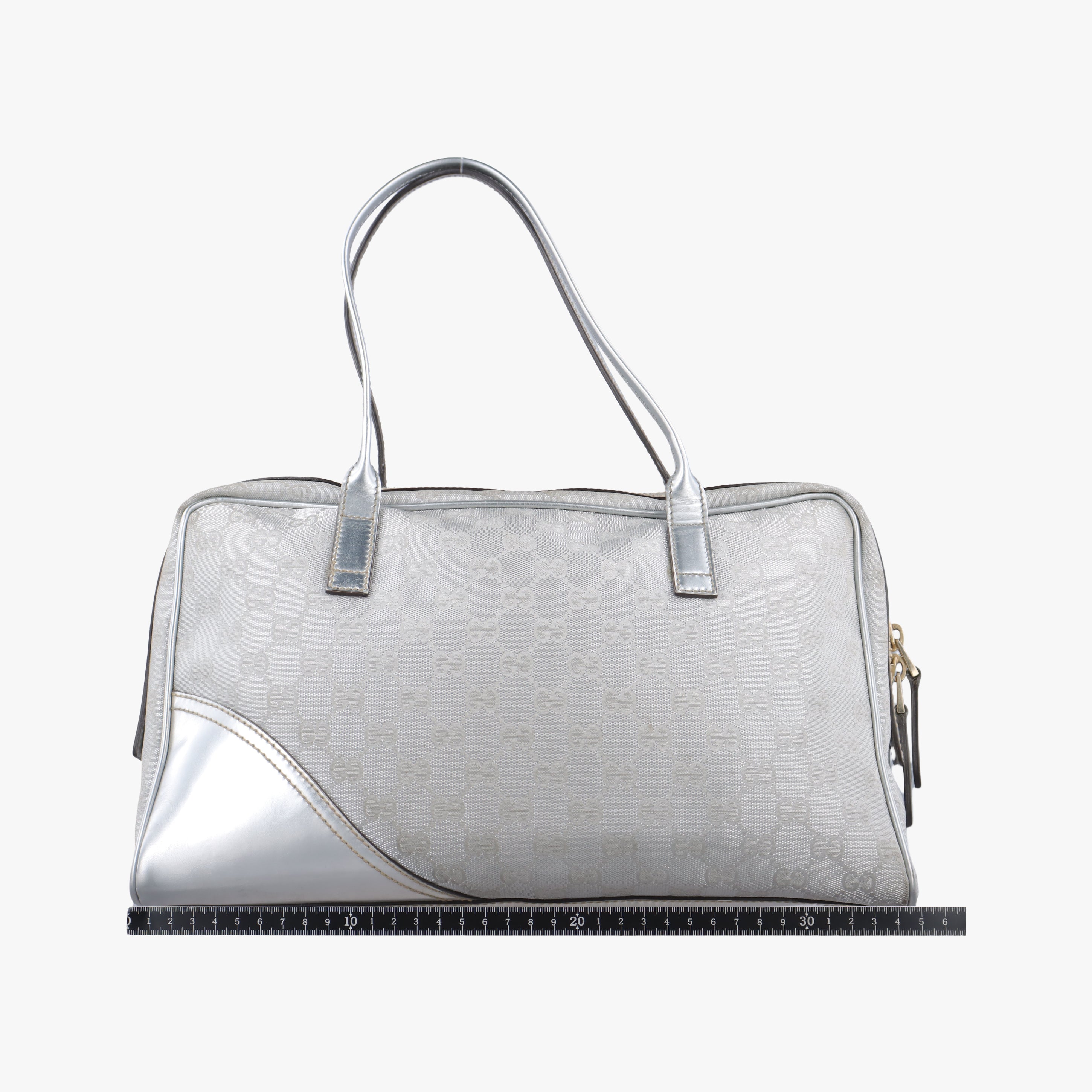 GG New Brit Silver canvas×leather 169971 I1492302GG ニューブリット シルバー キャンバス×レザー 169971 I1492302