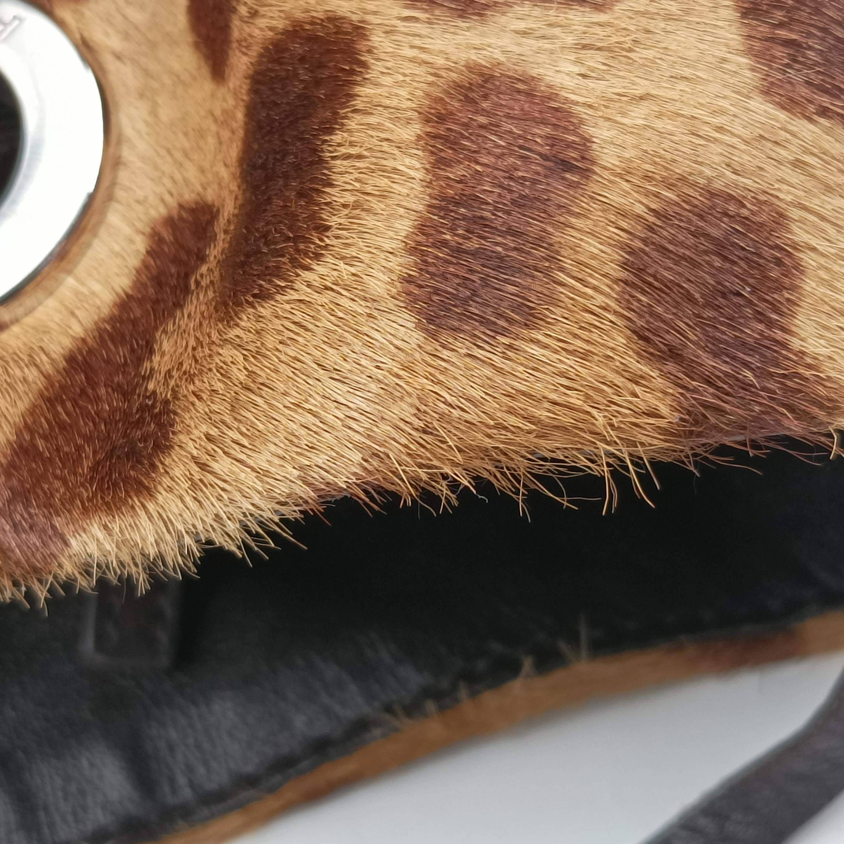 Cheetah Micro Multicolour ponyhair 58チーターマイクロ マルチカラー ハラコ 58