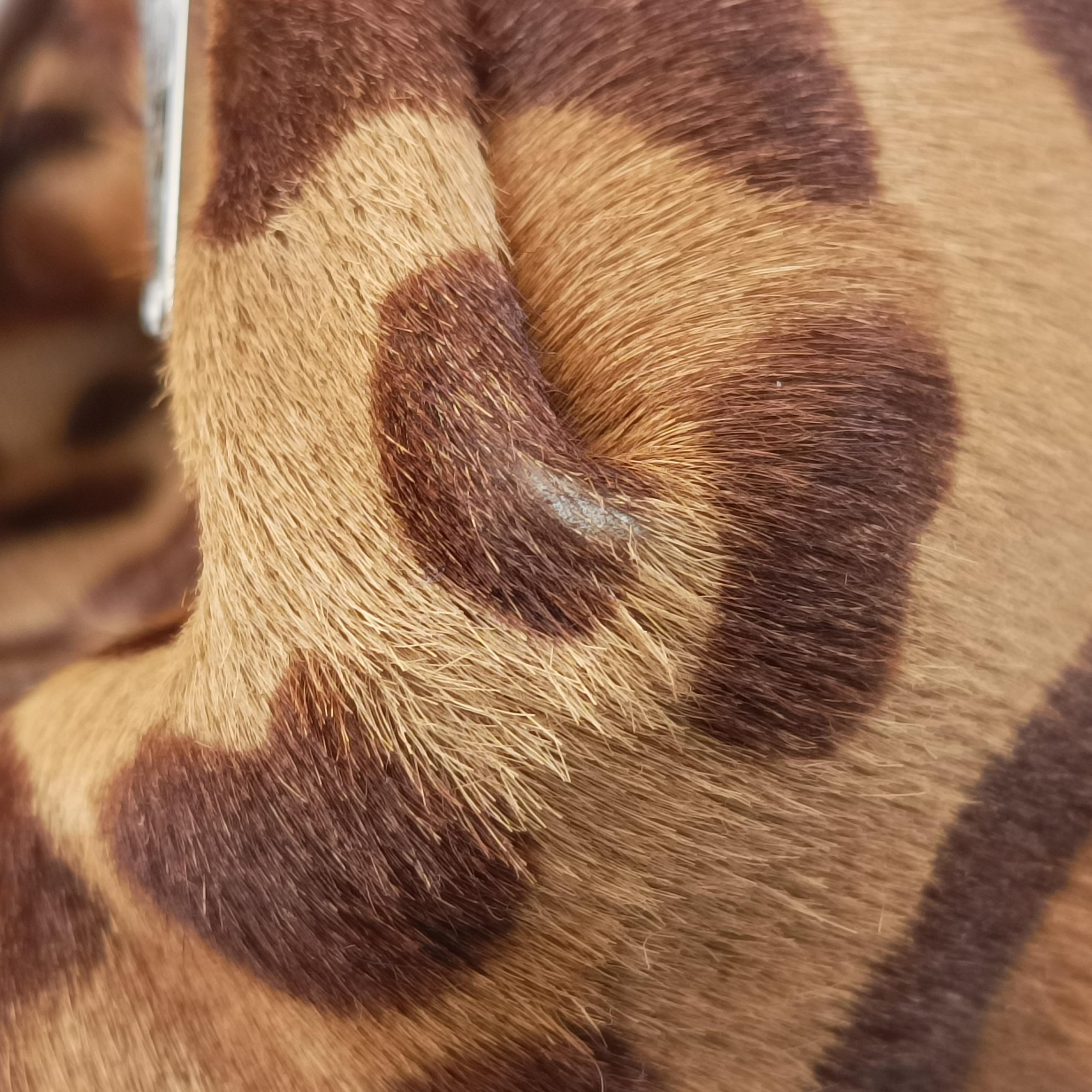 Cheetah Micro Multicolour ponyhair 58チーターマイクロ マルチカラー ハラコ 58