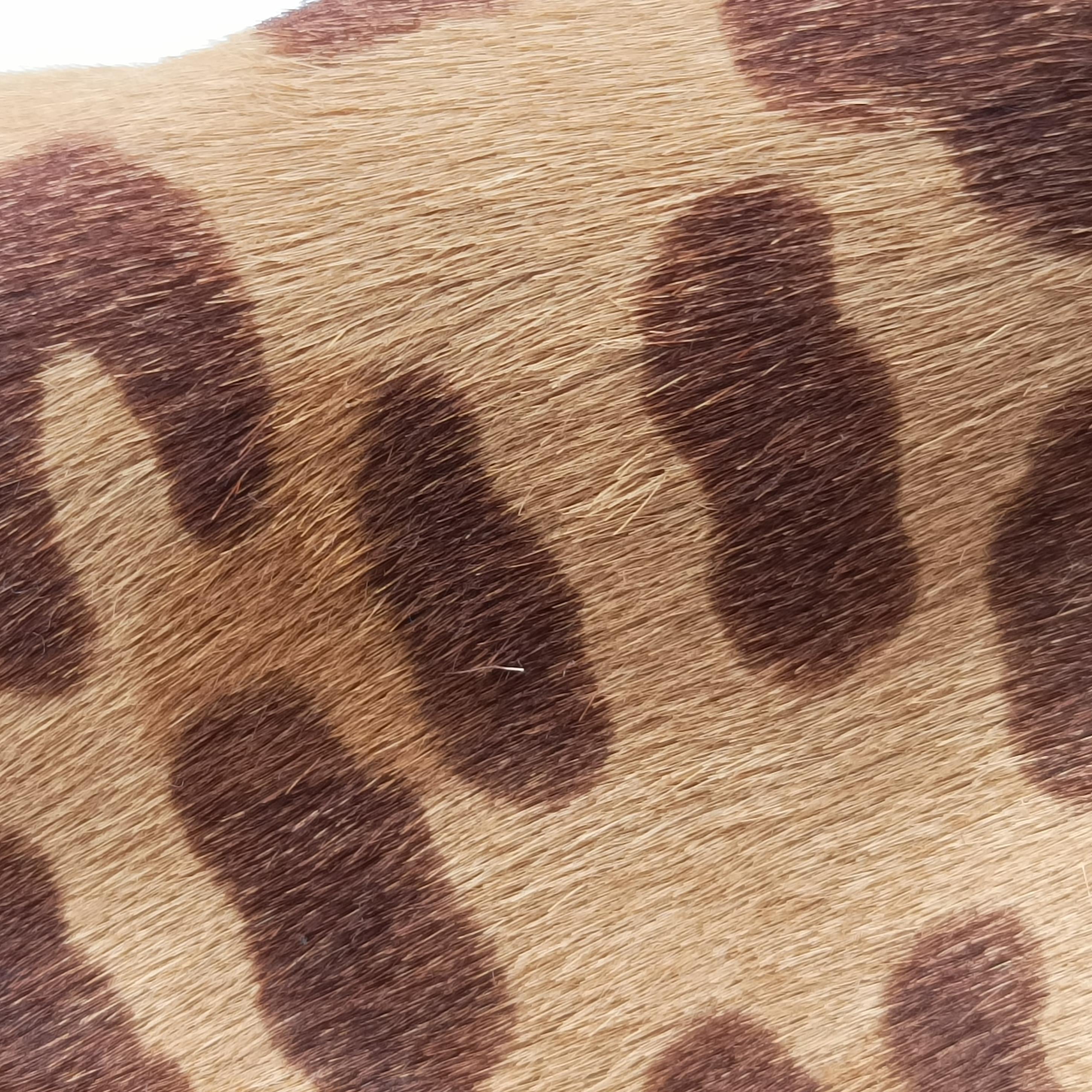 Cheetah Micro Multicolour ponyhair 58チーターマイクロ マルチカラー ハラコ 58