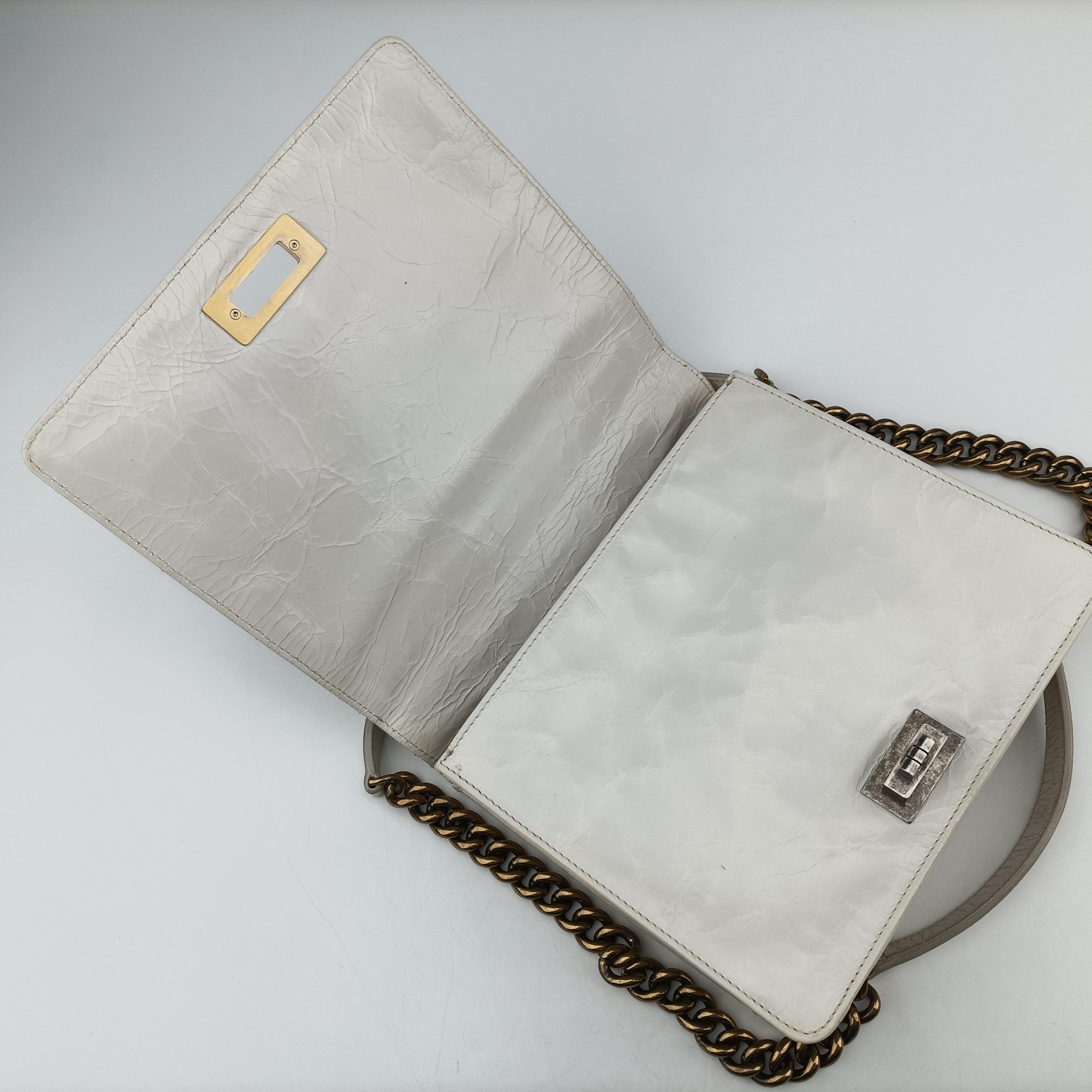 2.55 Rita Matelasse White Leather A66816 157565192.55マトラッセ ホワイト レザー A66816 15756519