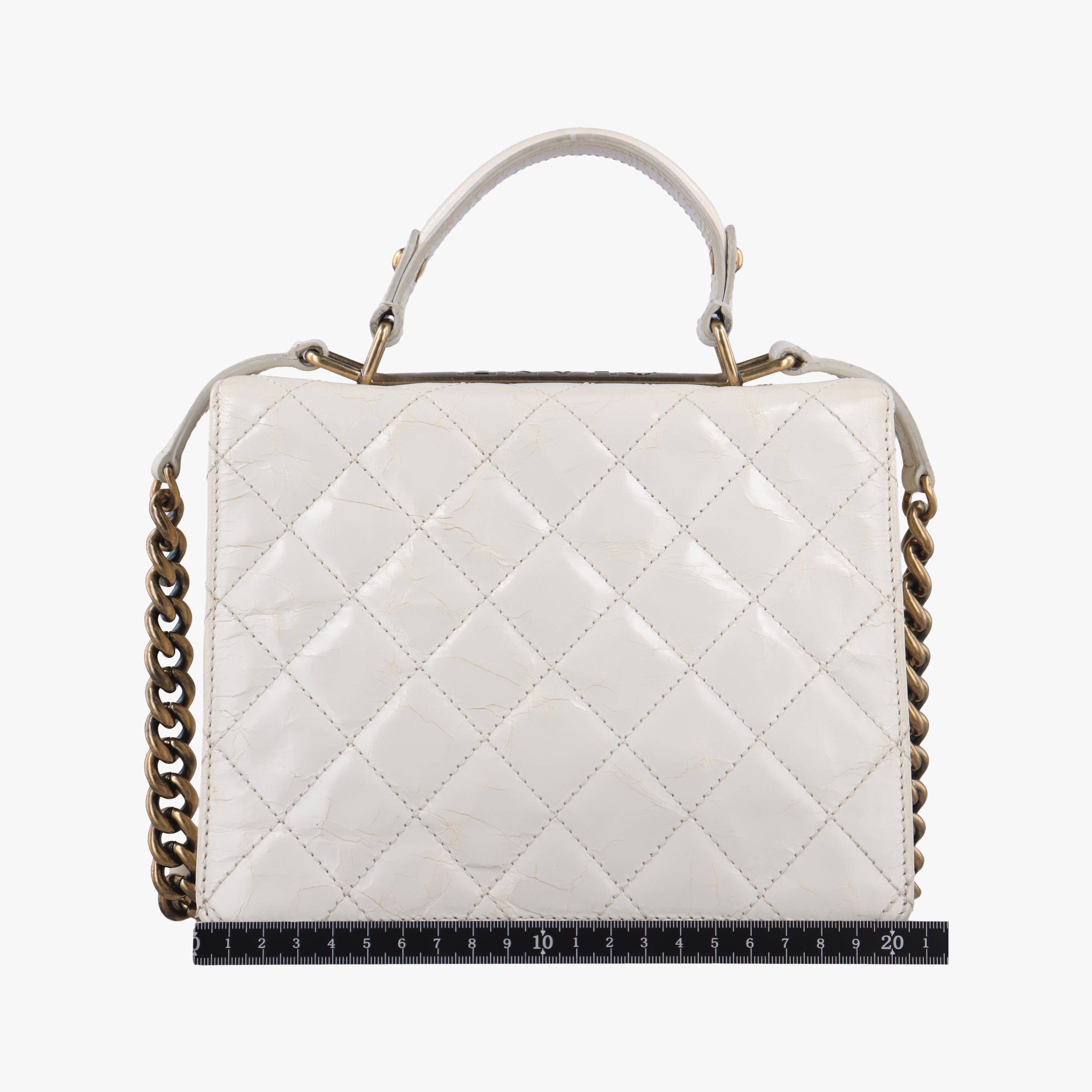 2.55 Rita Matelasse White Leather A66816 157565192.55マトラッセ ホワイト レザー A66816 15756519