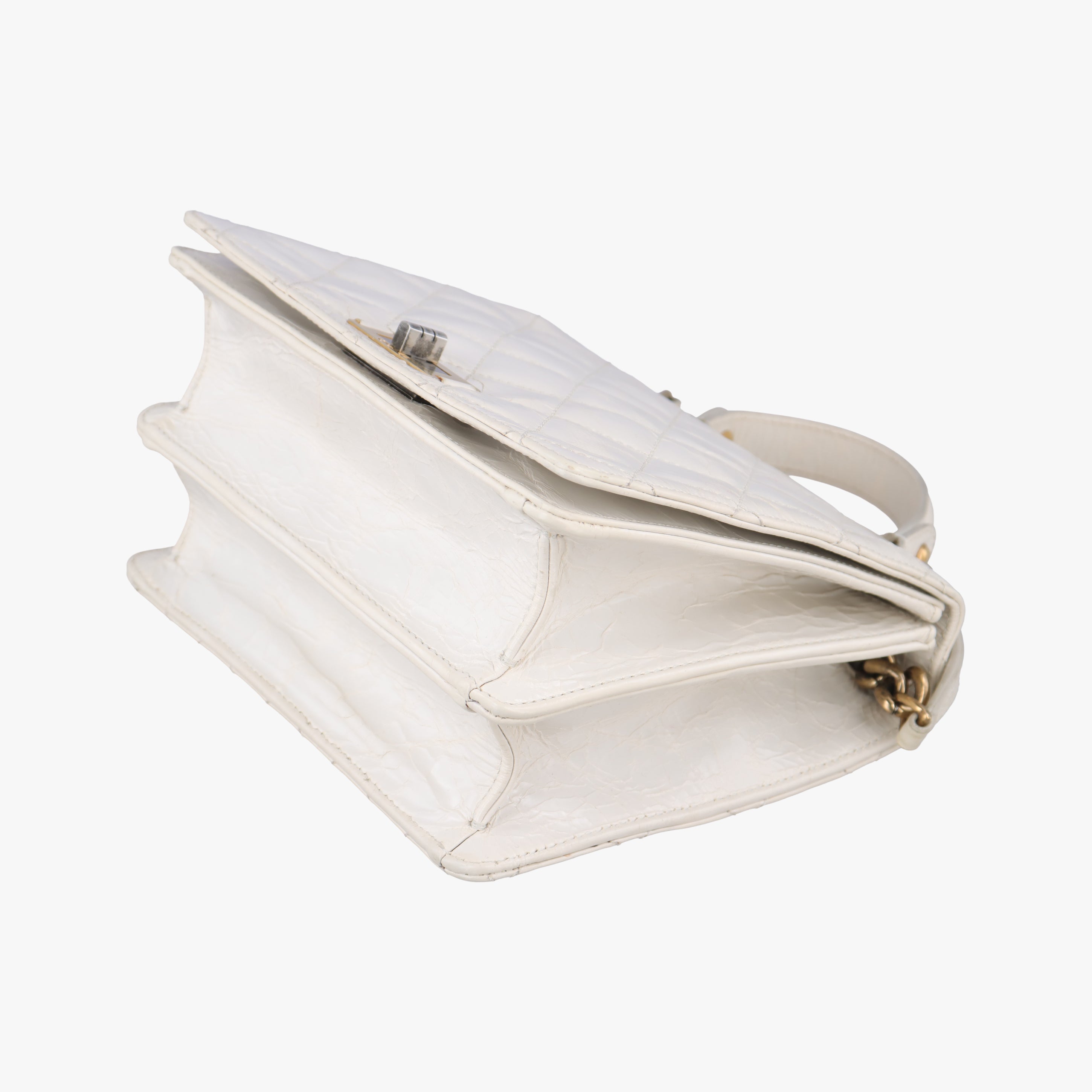 2.55 Rita Matelasse White Leather A66816 157565192.55マトラッセ ホワイト レザー A66816 15756519