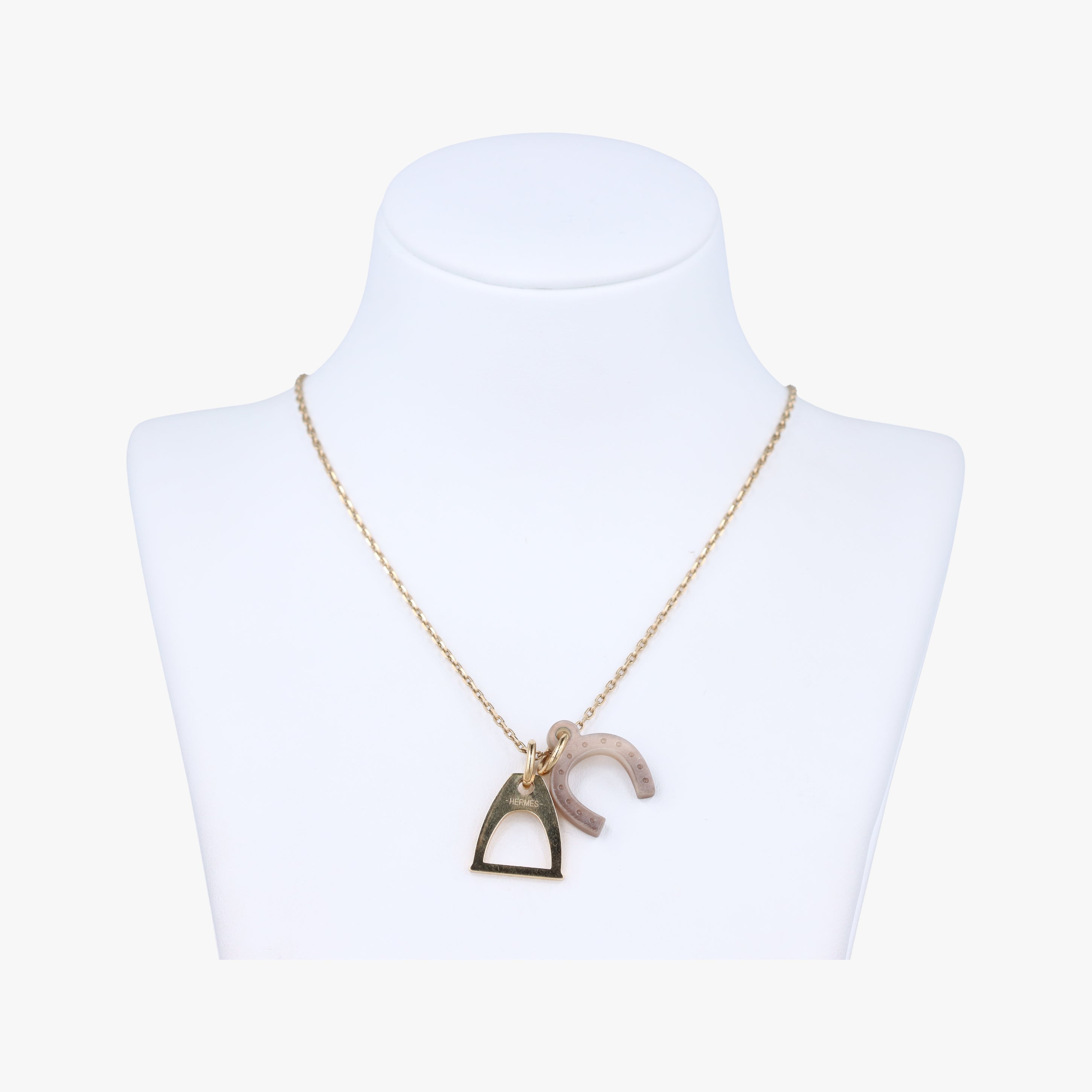 Equestre Pendant Golden×BBrown GP GD 02 70エケストル ペンダント ゴールド×ブラウン GP GD 02 70