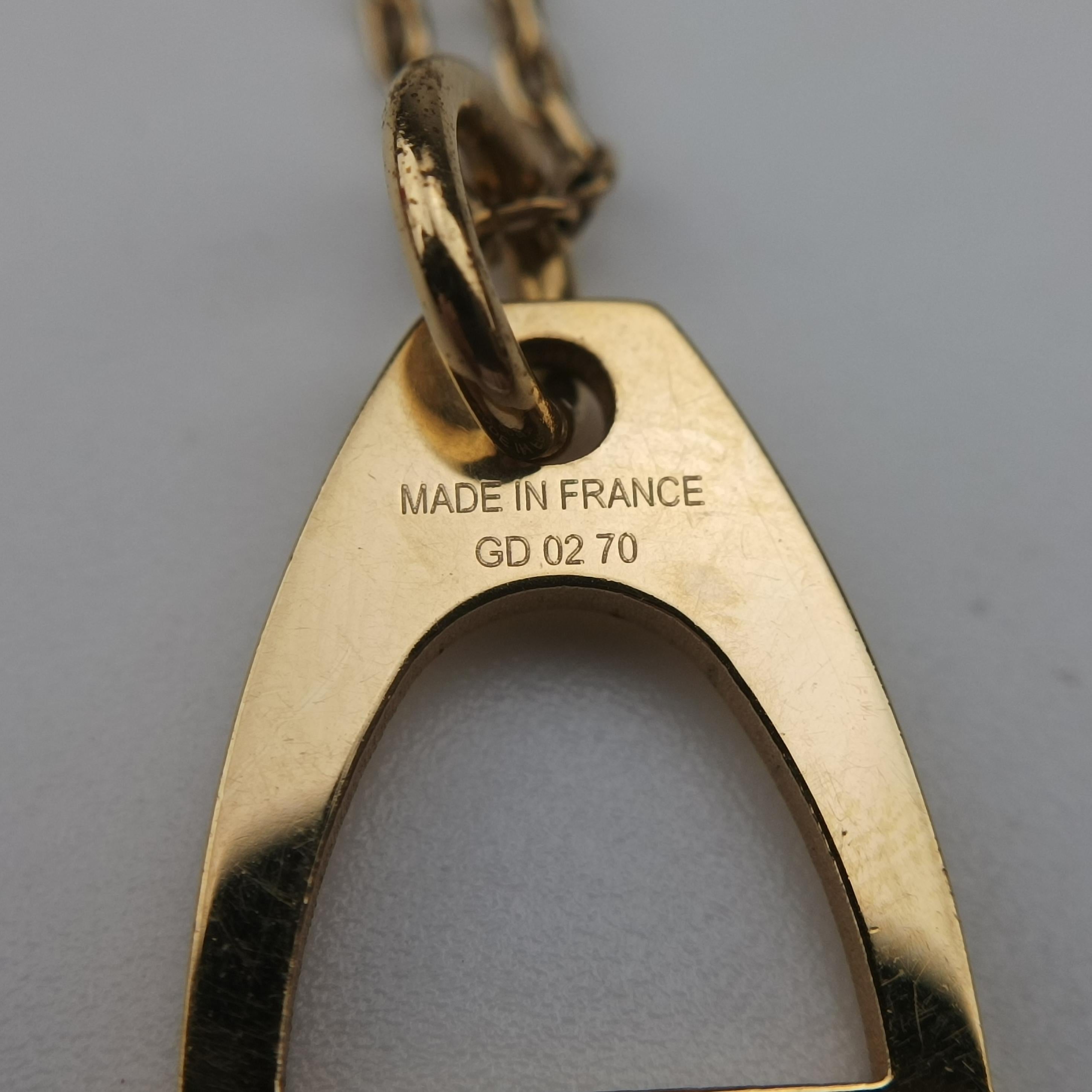 Equestre Pendant Golden×BBrown GP GD 02 70エケストル ペンダント ゴールド×ブラウン GP GD 02 70