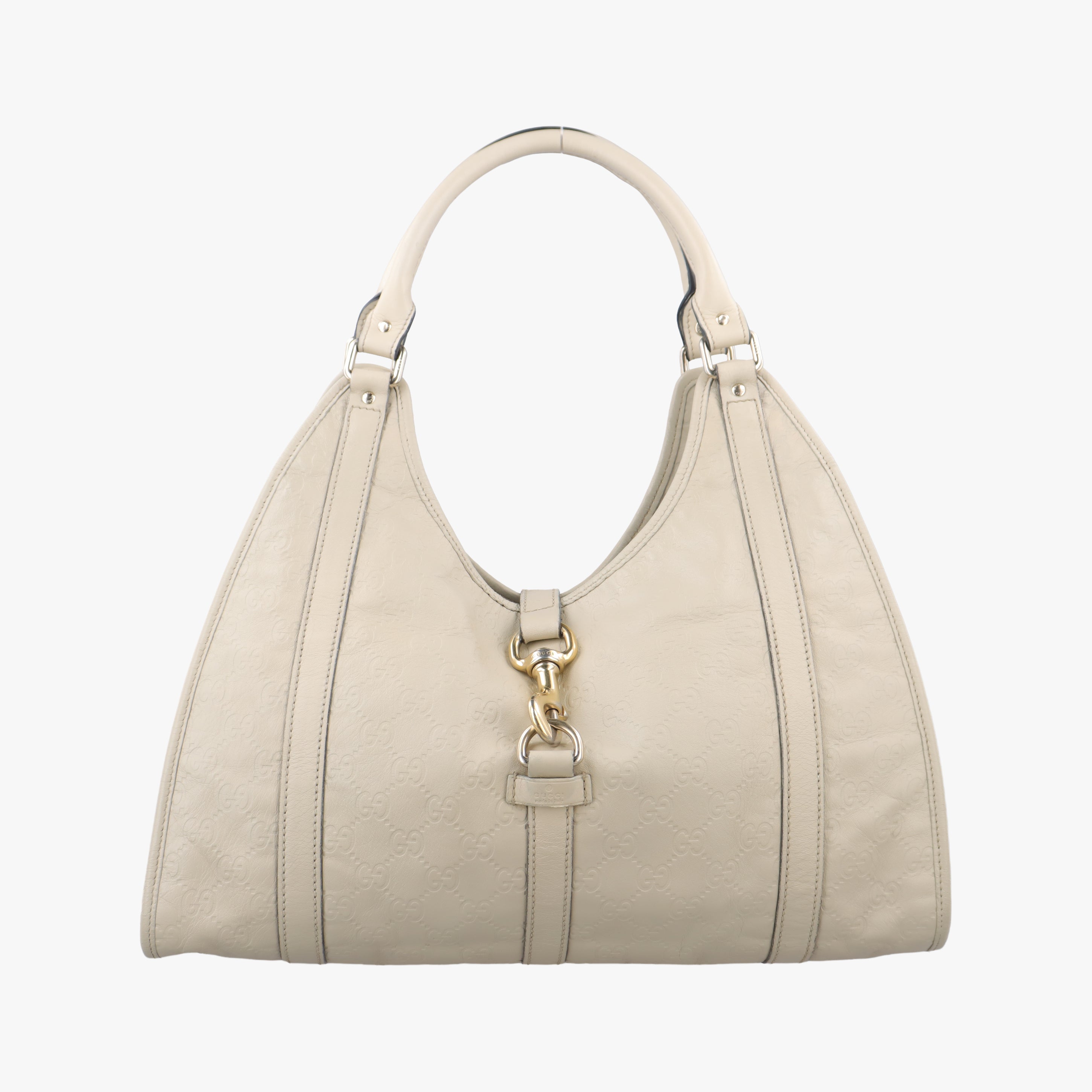 New Jackie White Leather 203494 C2235370ニュージャッキー ホワイト レザー 203494 C2235370