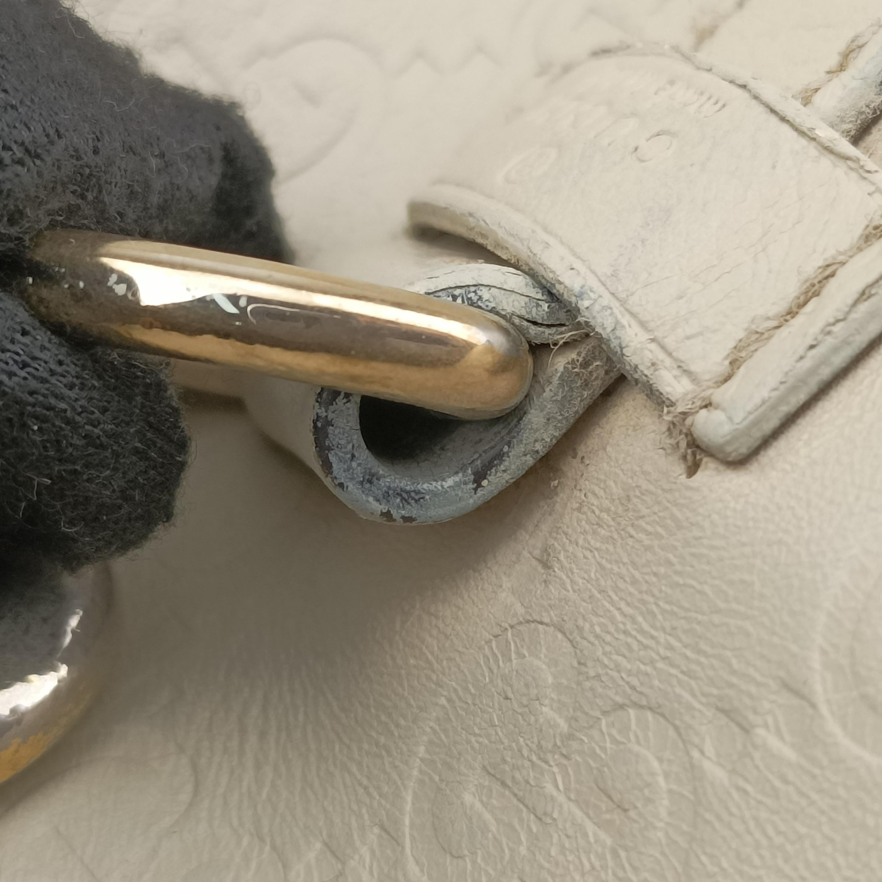 New Jackie White Leather 203494 C2235370ニュージャッキー ホワイト レザー 203494 C2235370