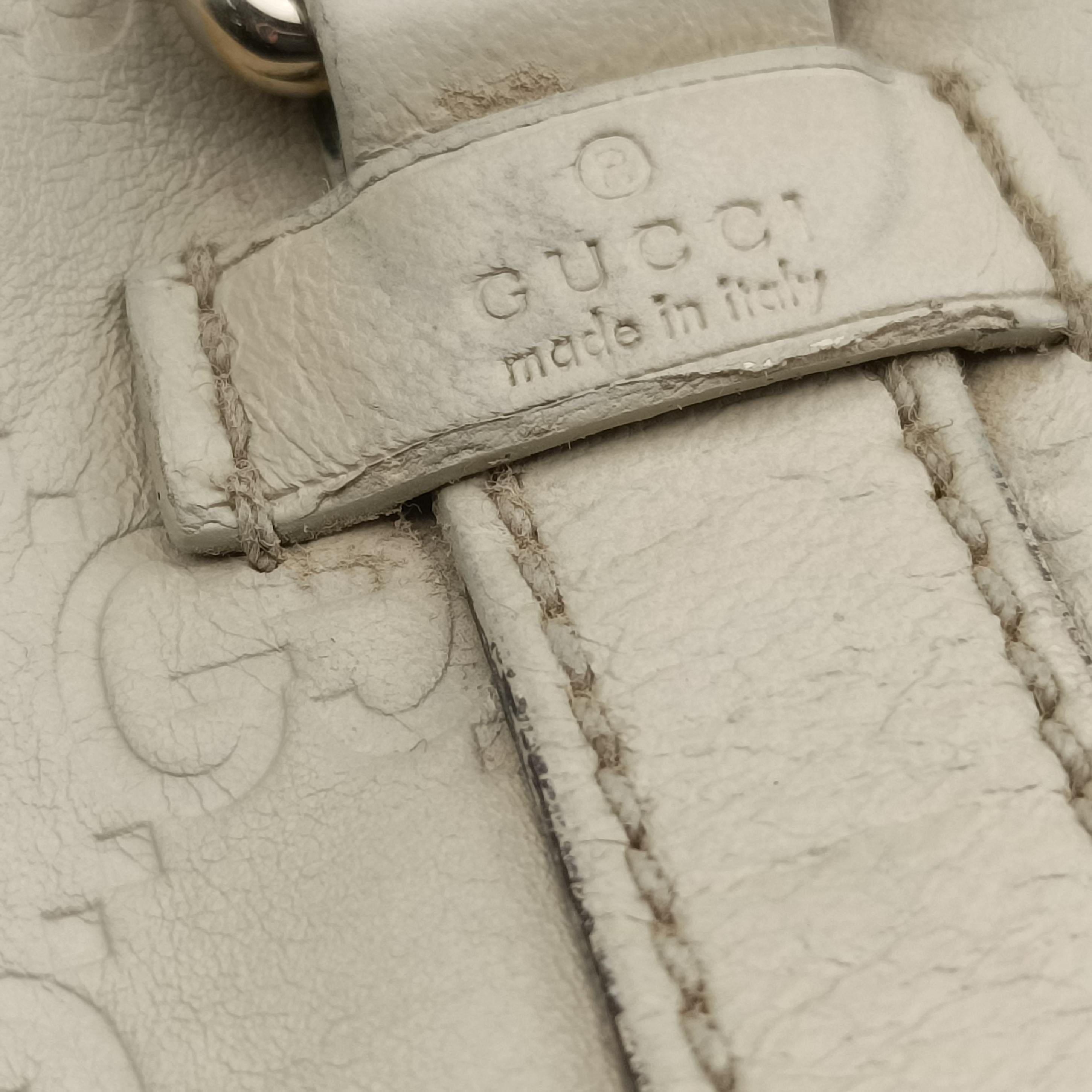 New Jackie White Leather 203494 C2235370ニュージャッキー ホワイト レザー 203494 C2235370