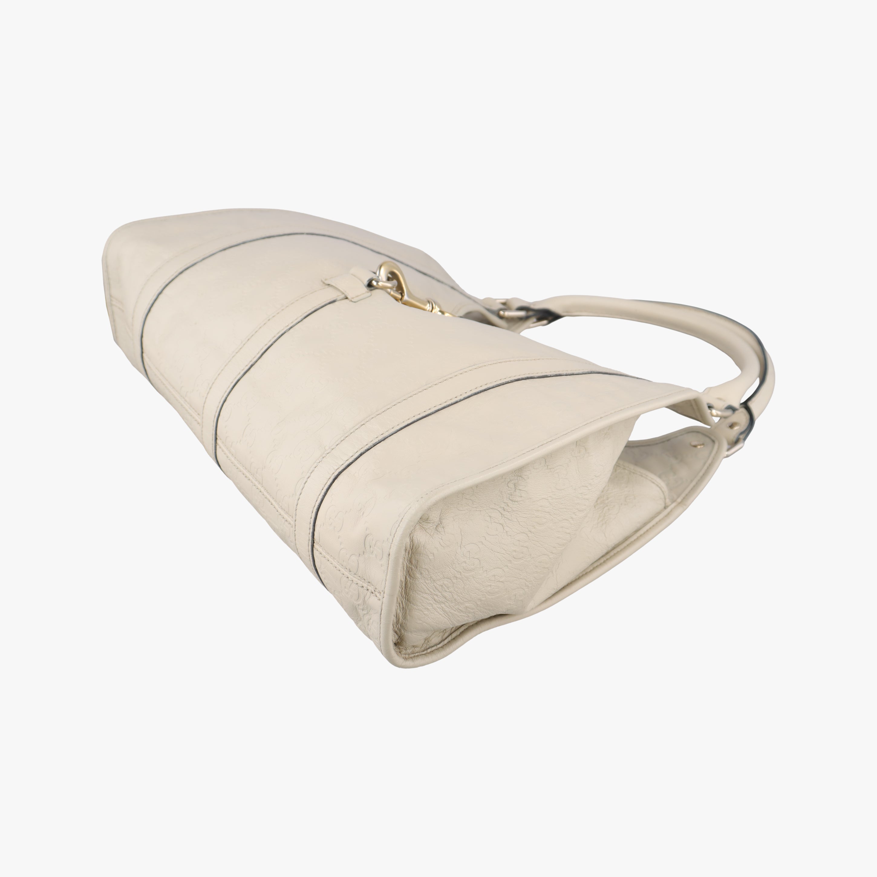 New Jackie White Leather 203494 C2235370ニュージャッキー ホワイト レザー 203494 C2235370