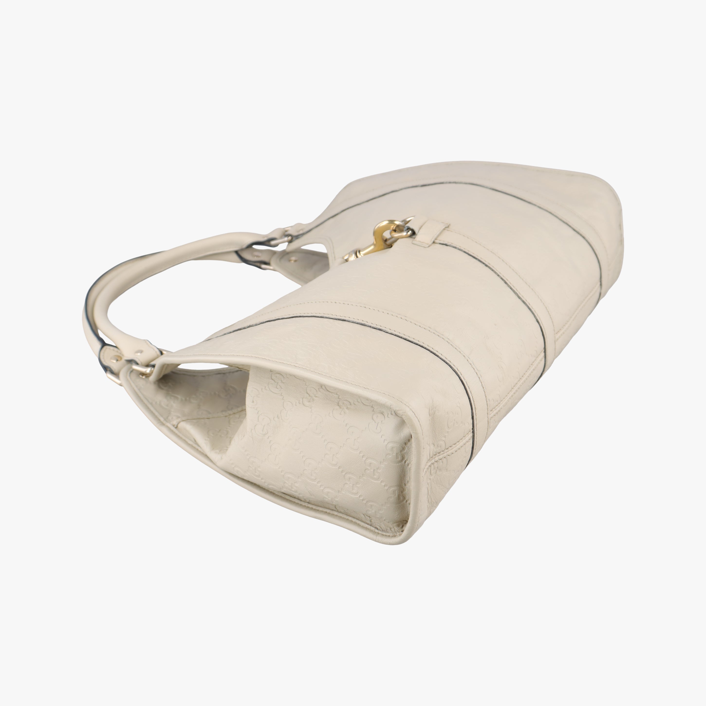 New Jackie White Leather 203494 C2235370ニュージャッキー ホワイト レザー 203494 C2235370