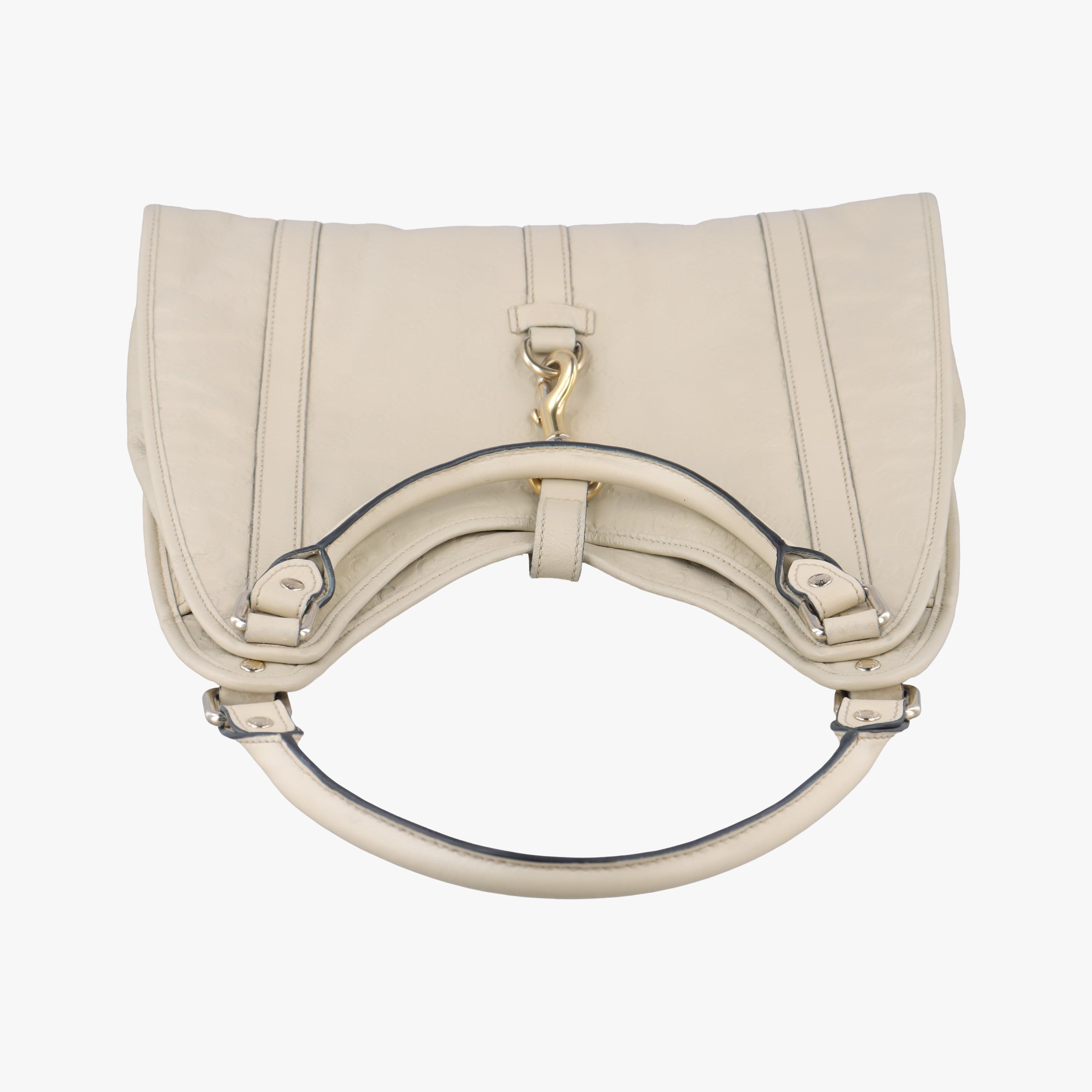 New Jackie White Leather 203494 C2235370ニュージャッキー ホワイト レザー 203494 C2235370