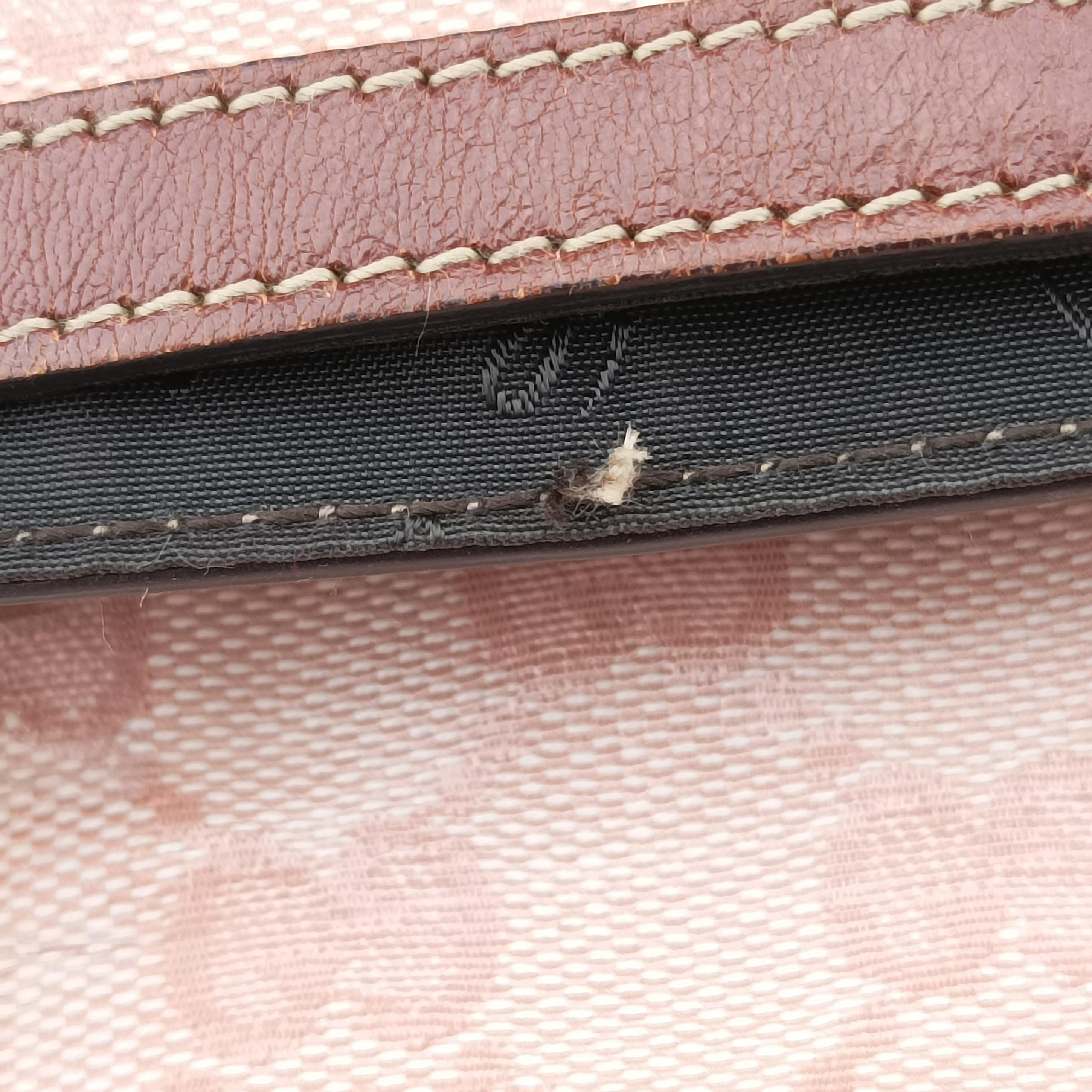 GG Crystal Duchessa Flap Beige x Pink PVC coated canvas 181476 I2260735GGクリスタル ドゥケッサ フラップ ベージュ×ピンク PVCコーティングキャンバス 181476 I2260735