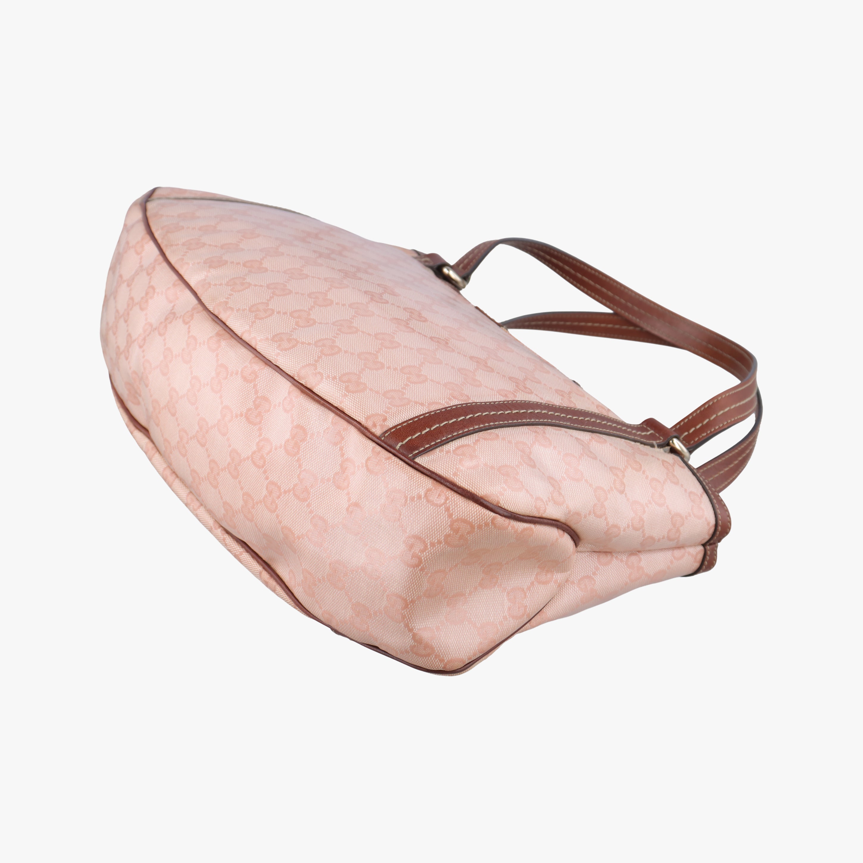 GG Crystal Duchessa Flap Beige x Pink PVC coated canvas 181476 I2260735GGクリスタル ドゥケッサ フラップ ベージュ×ピンク PVCコーティングキャンバス 181476 I2260735