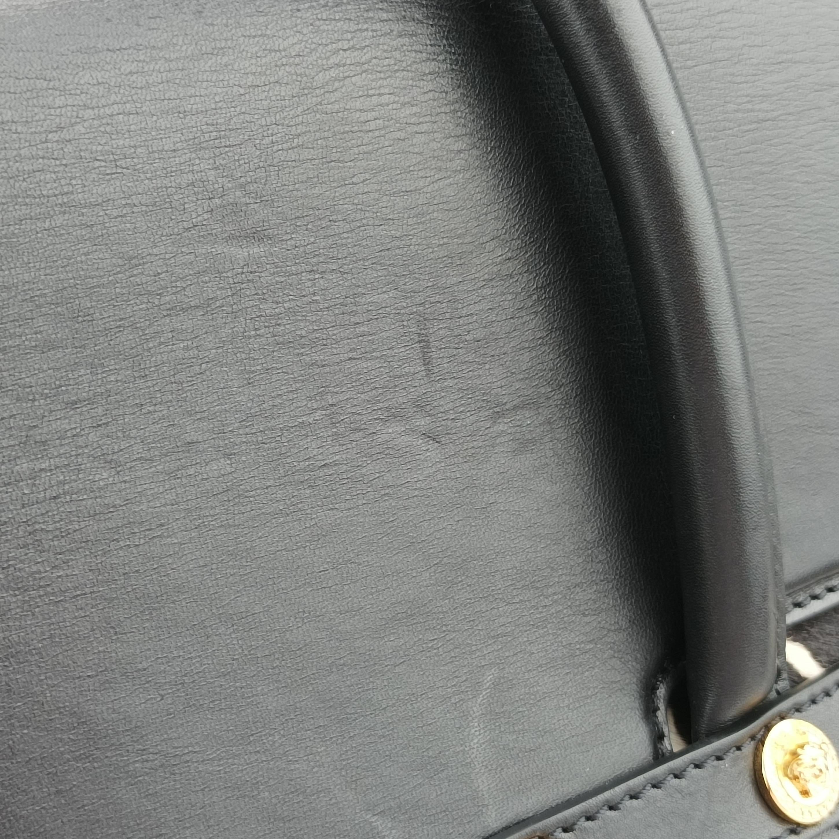 medusa Black×Multicolour ponyhair×leather CLG460 221 238 742メデゥーサ ブラック×マルチカラー ハラコ×レザー CLG460 221 238 742