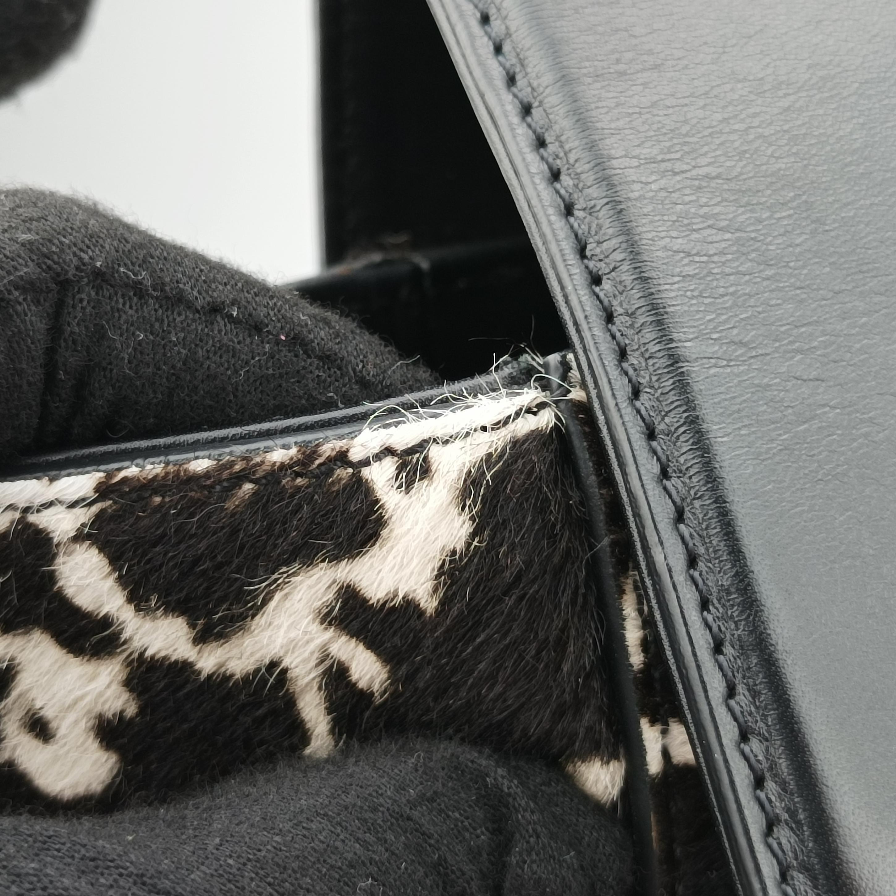 medusa Black×Multicolour ponyhair×leather CLG460 221 238 742メデゥーサ ブラック×マルチカラー ハラコ×レザー CLG460 221 238 742