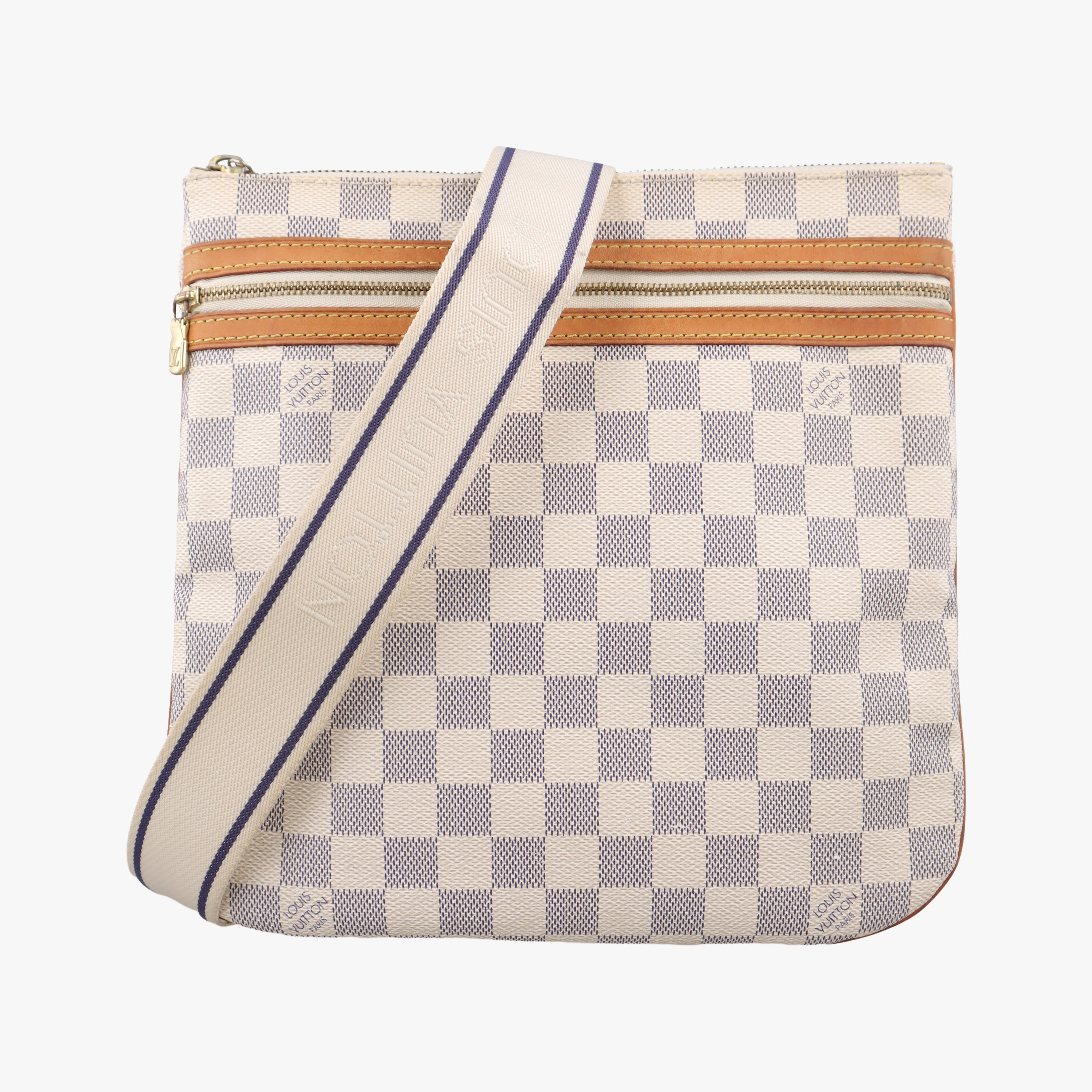 Pochette Bosphore Azur Damier Canvas N51112 MI3087ポシェットボスフォール アズール ダミエキャンバス N51112 MI3087