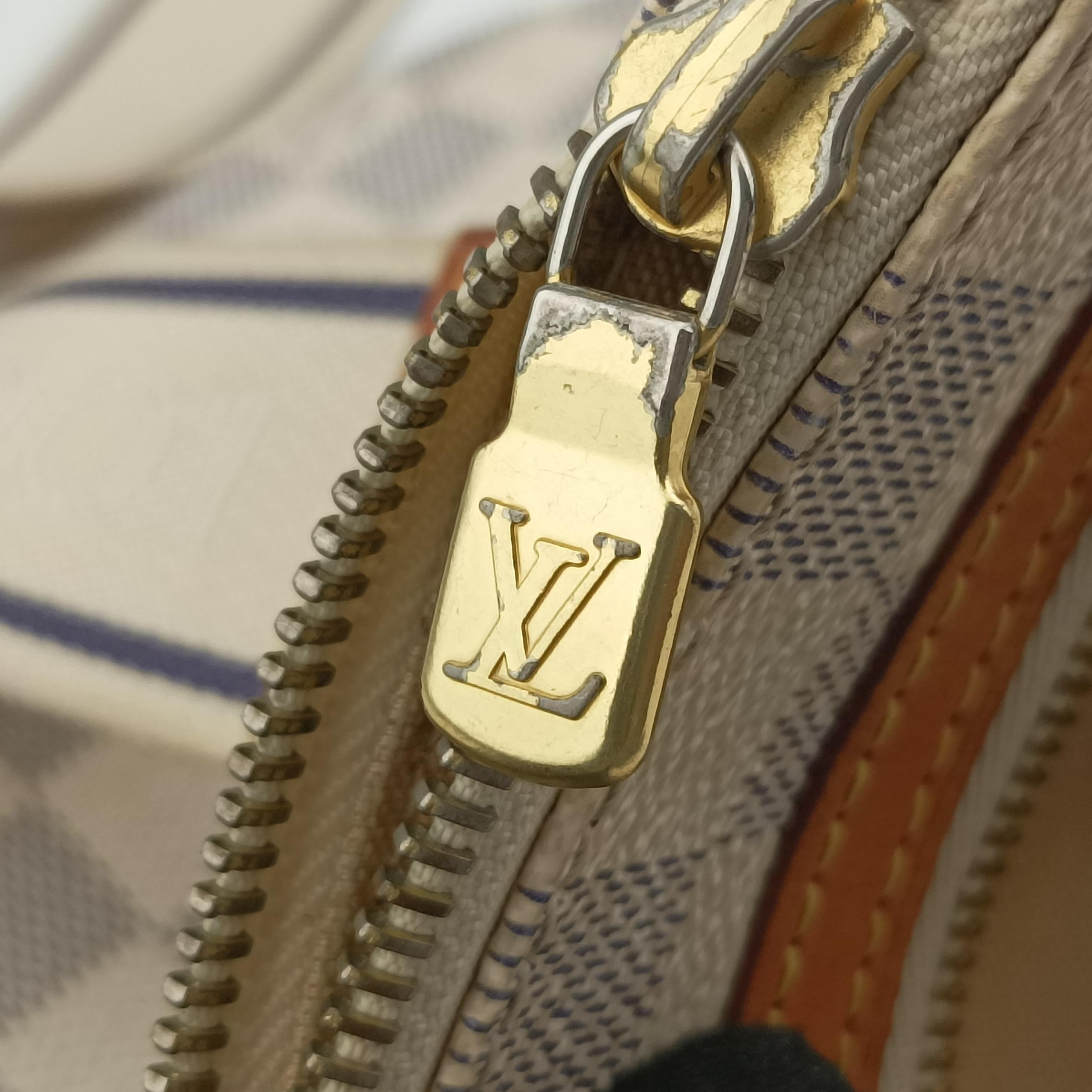 Pochette Bosphore Azur Damier Canvas N51112 MI3087ポシェットボスフォール アズール ダミエキャンバス N51112 MI3087